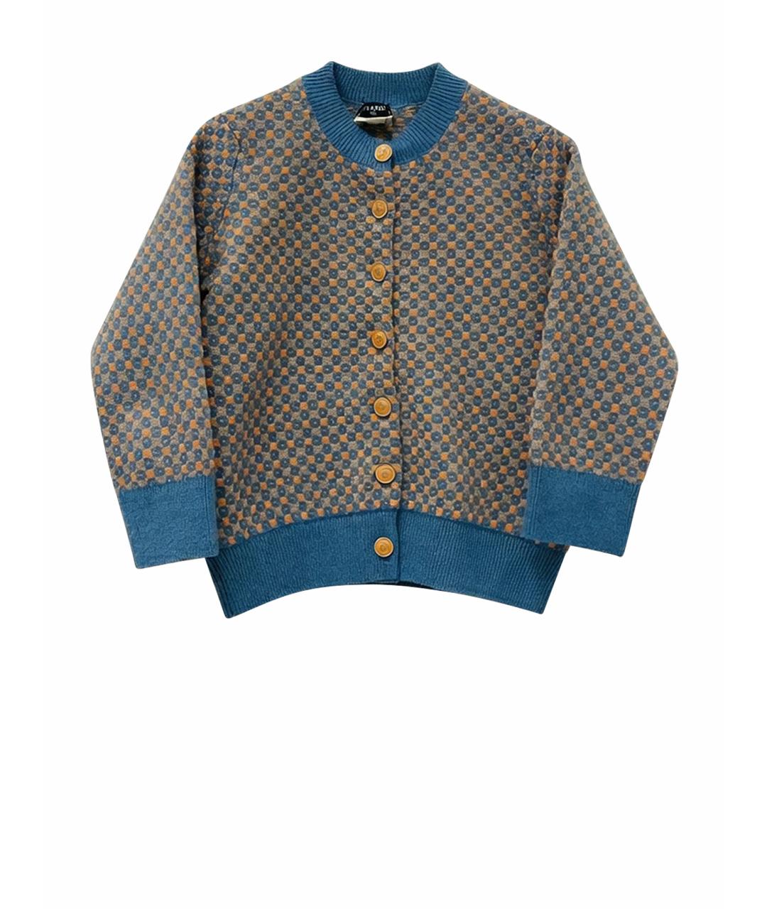 CHANEL Мульти кашемировый кардиган, фото 1