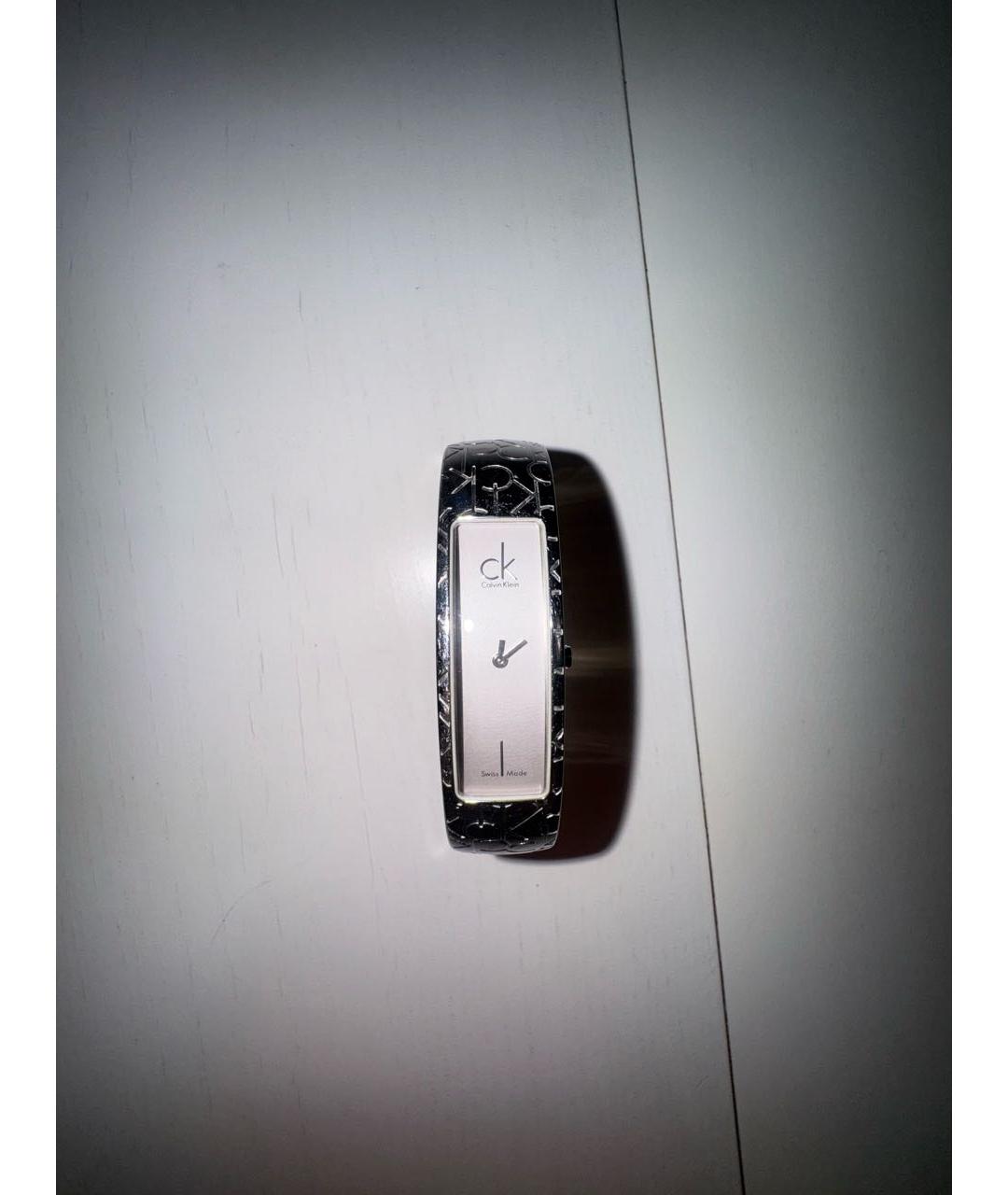CALVIN KLEIN Серебряные металлические часы, фото 5