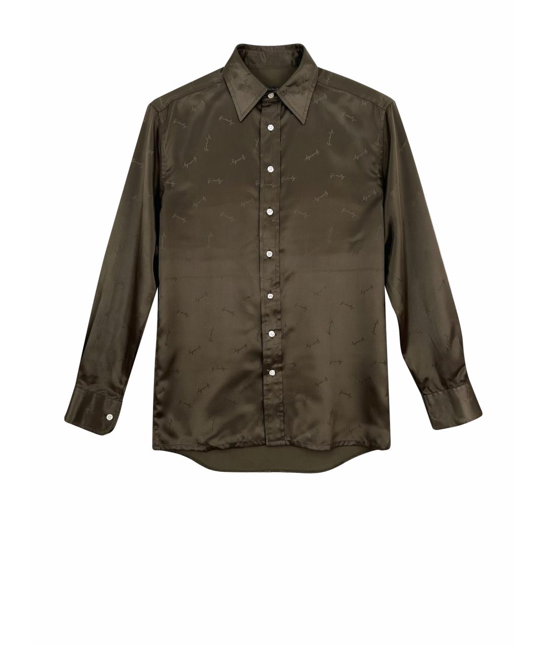 GIVENCHY Коричневая кэжуал рубашка, фото 9