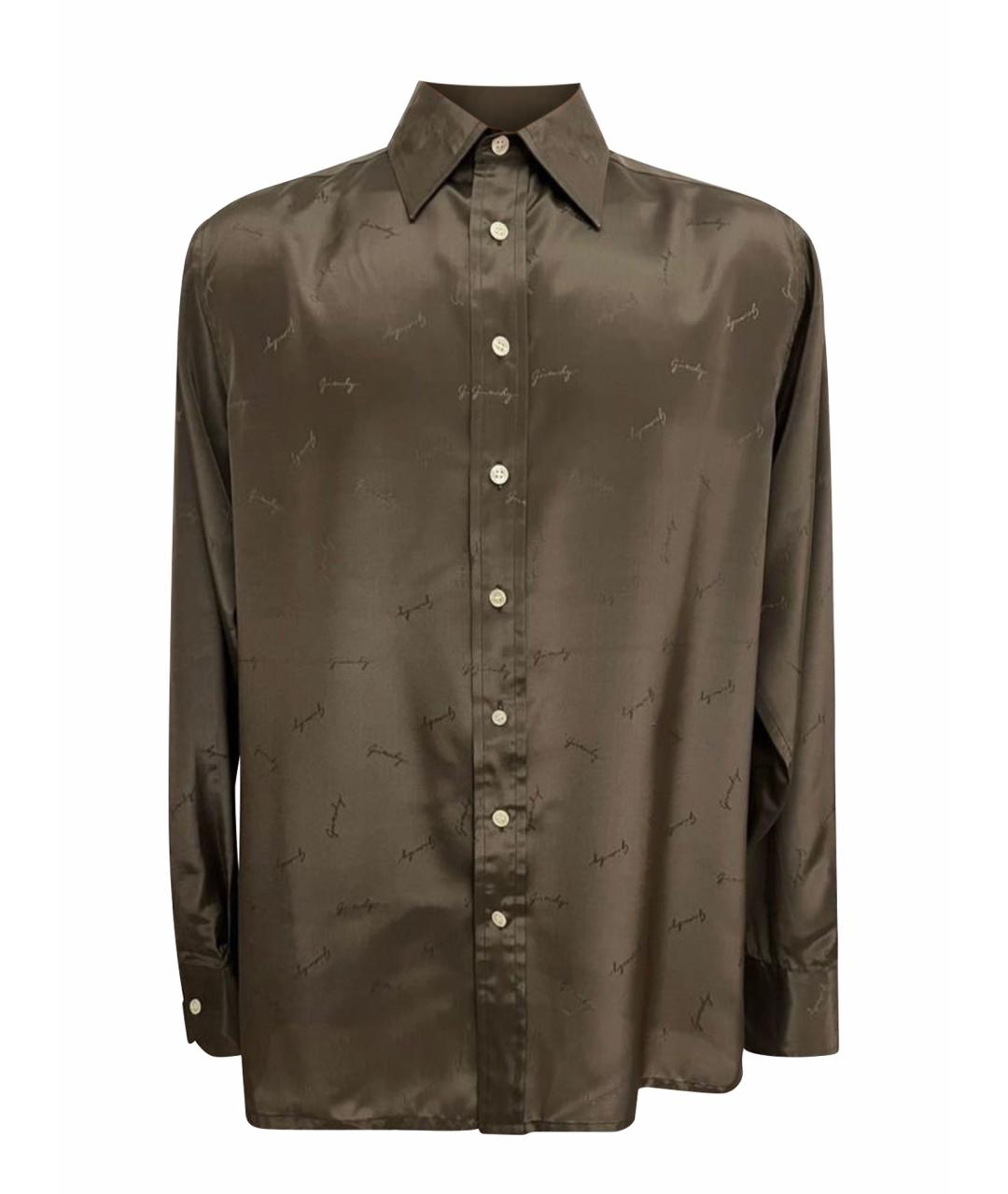 GIVENCHY Коричневая кэжуал рубашка, фото 1