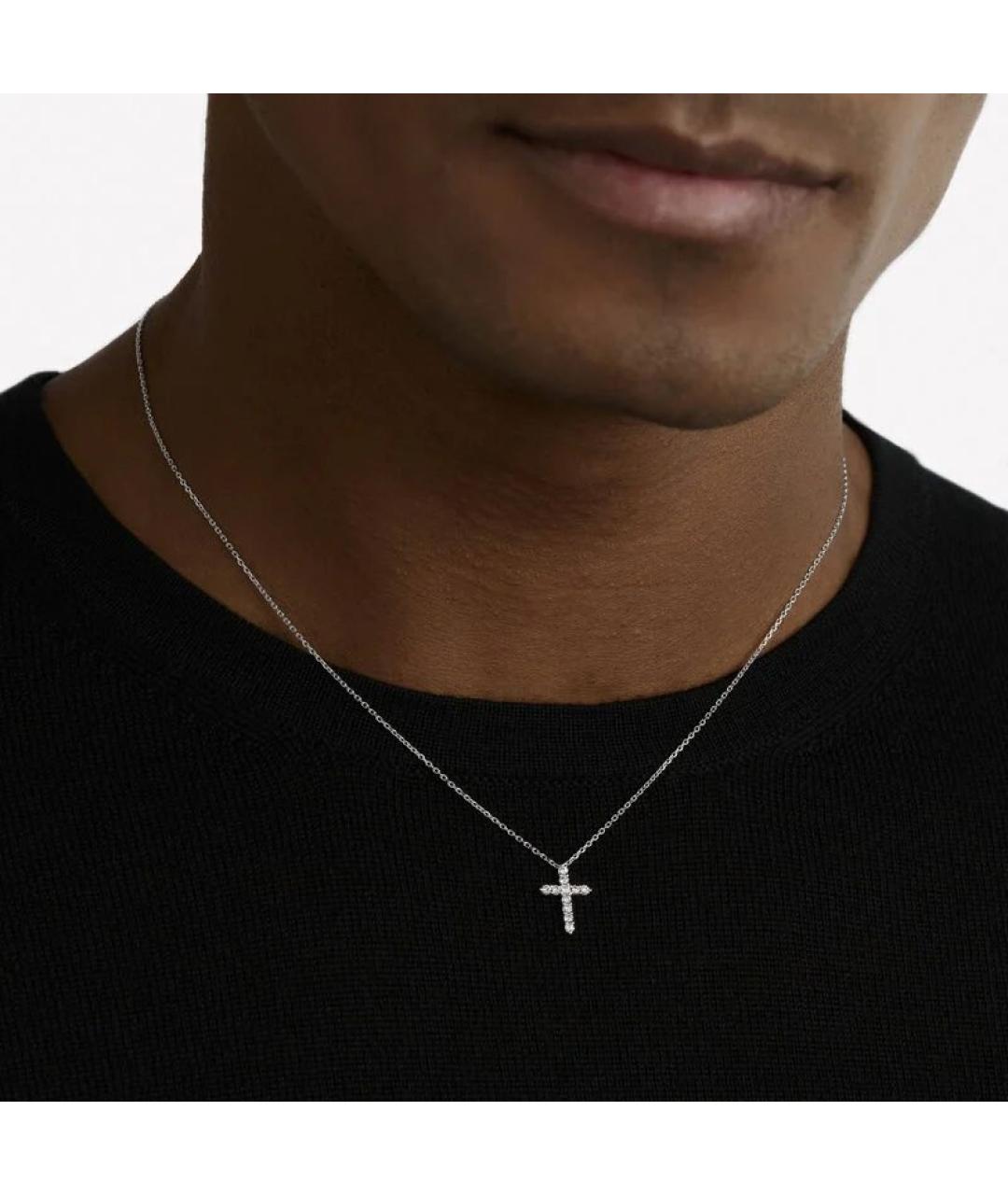 GRAFF Белая подвеска из белого золота, фото 3