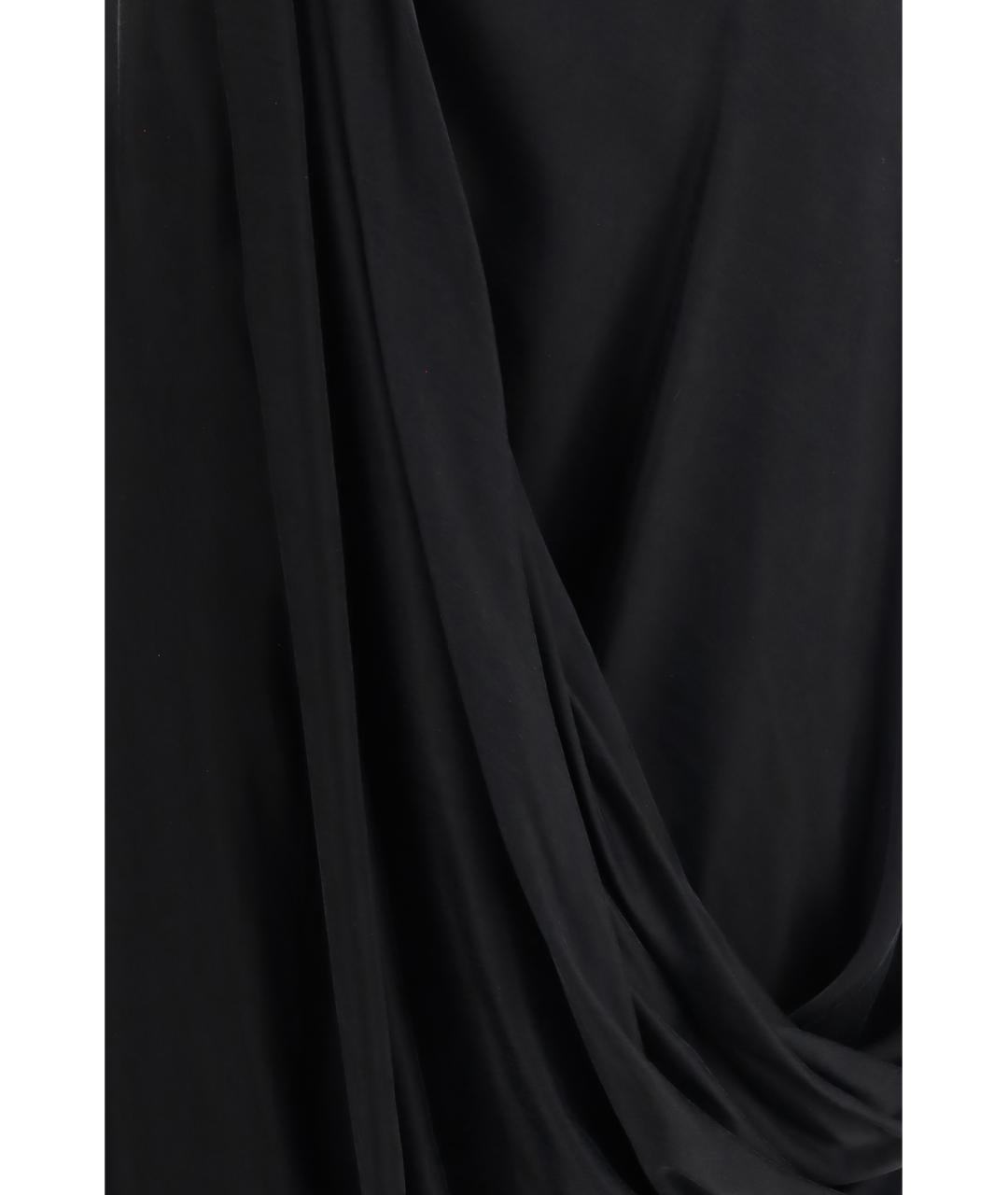 MAISON MARGIELA Черная вискозная юбка миди, фото 3