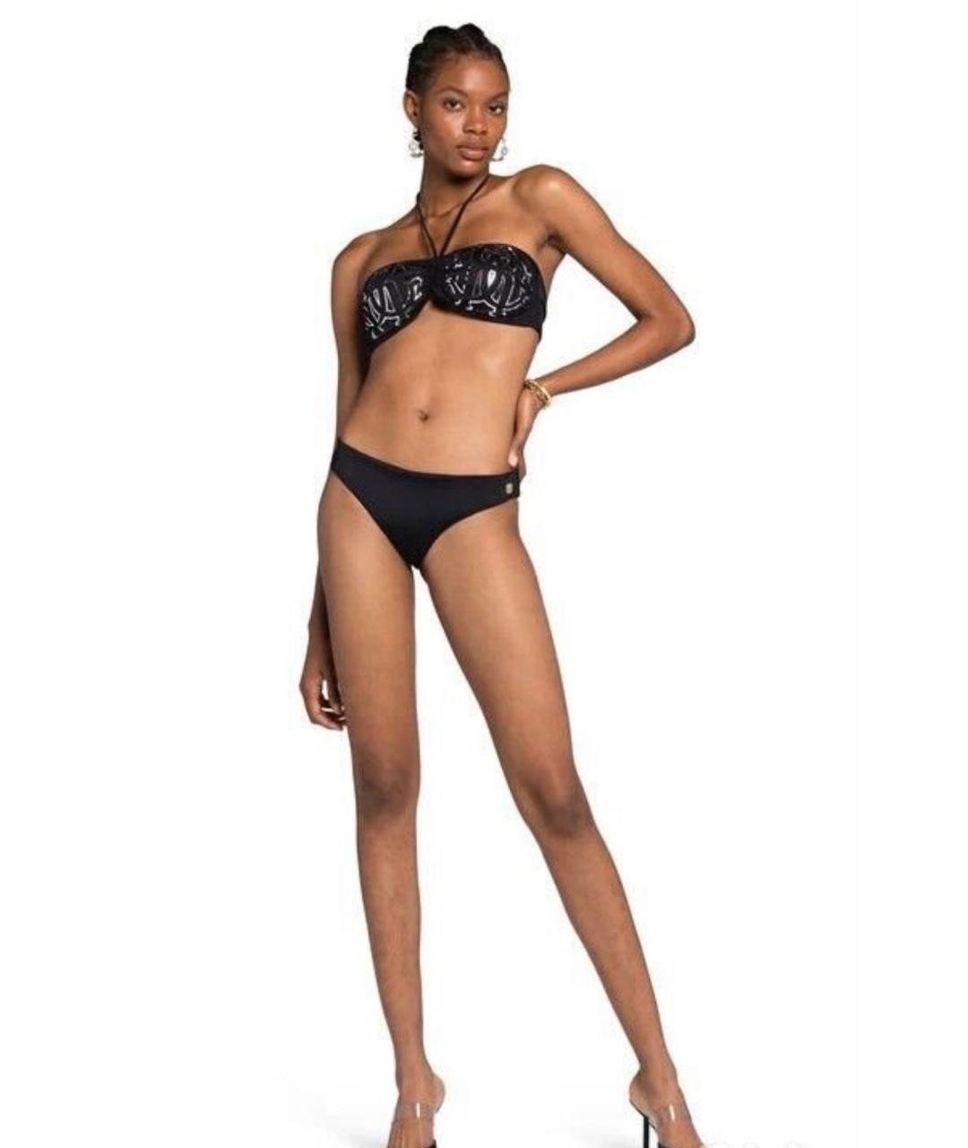 ROBERTO CAVALLI Черный полиамидовый купальник, фото 6