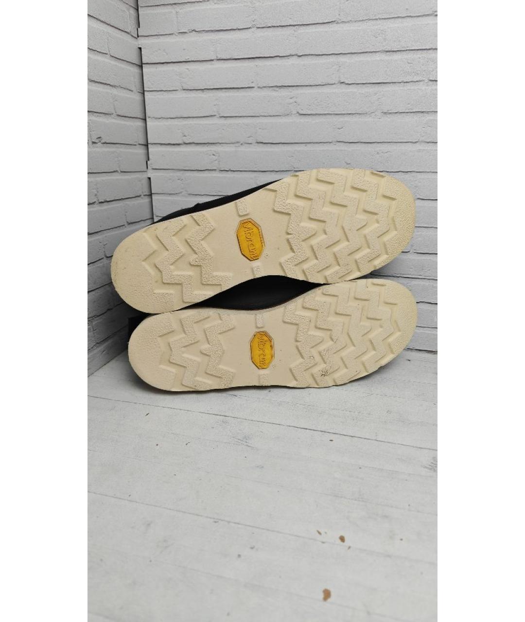 TIMBERLAND Черные нубуковые высокие ботинки, фото 5