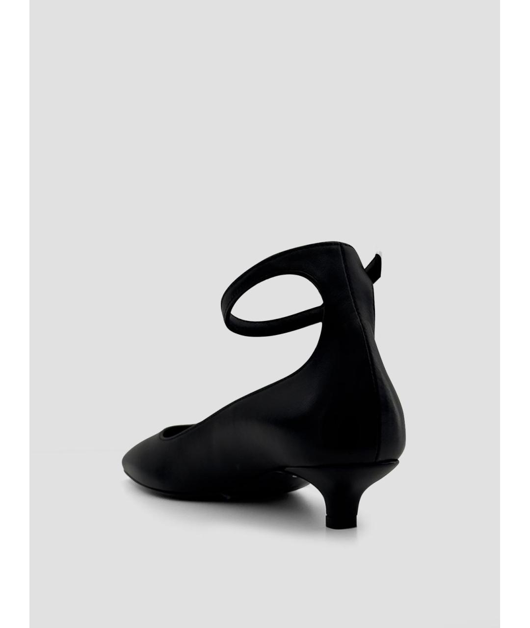 TOTEME Черные кожаные туфли, фото 3