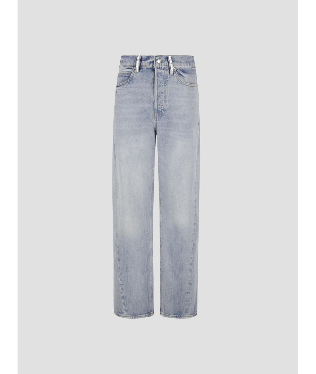 ALEXANDER WANG Синие прямые джинсы, фото 4