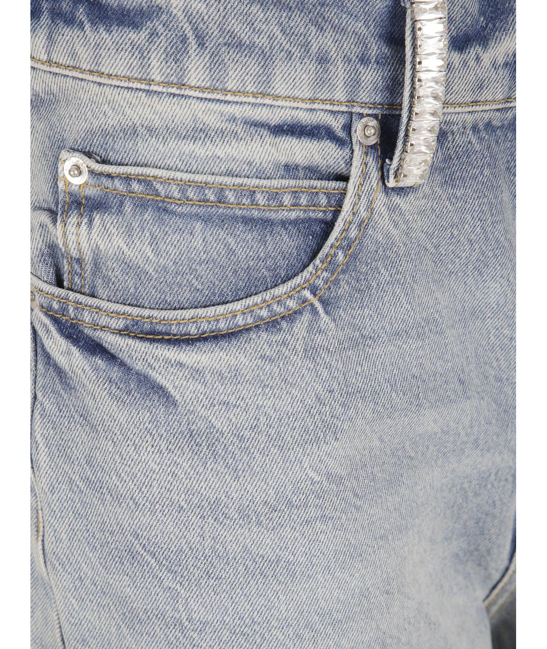 ALEXANDER WANG Синие прямые джинсы, фото 3