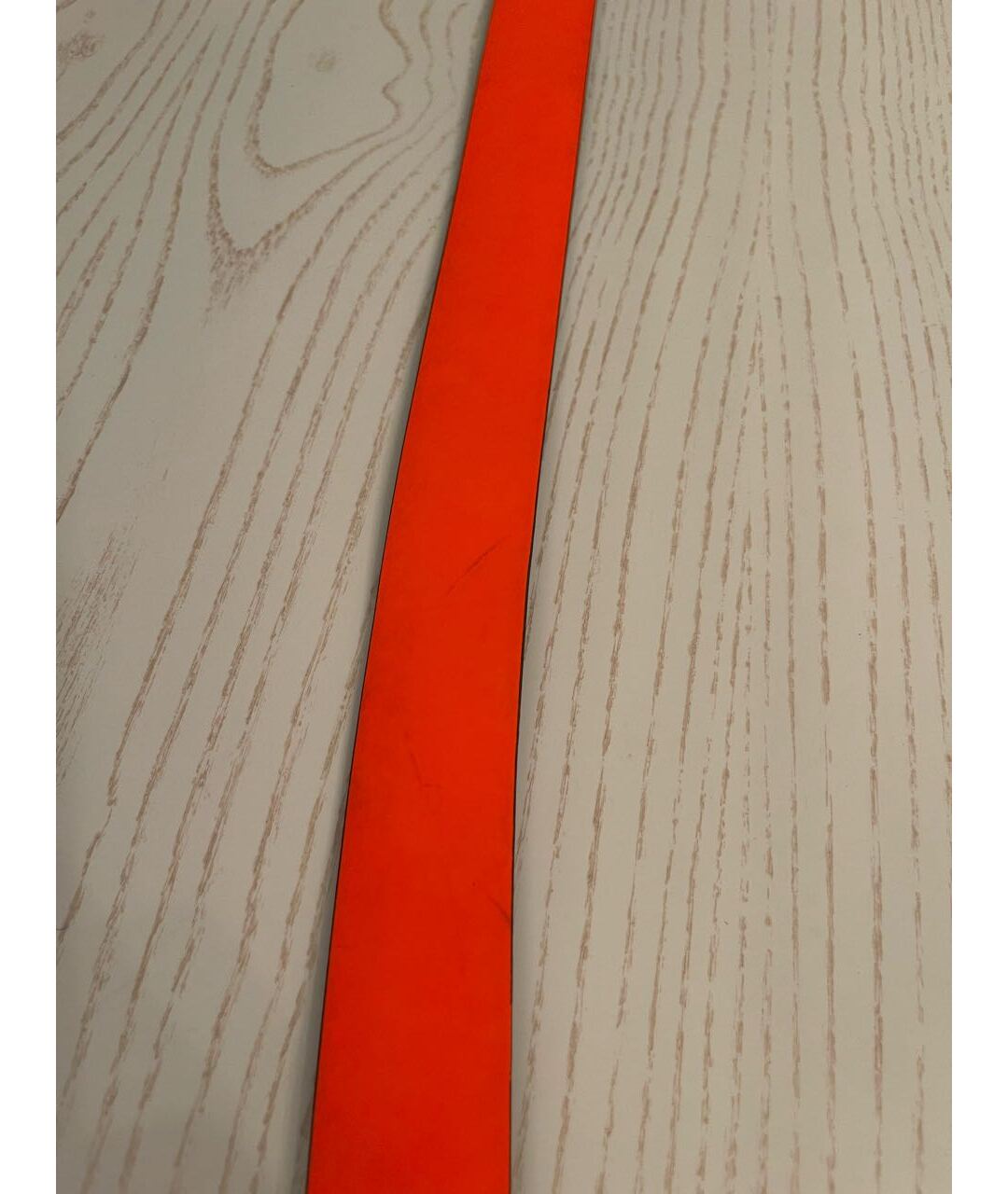 DSQUARED2 Оранжевый кожаный ремень, фото 3
