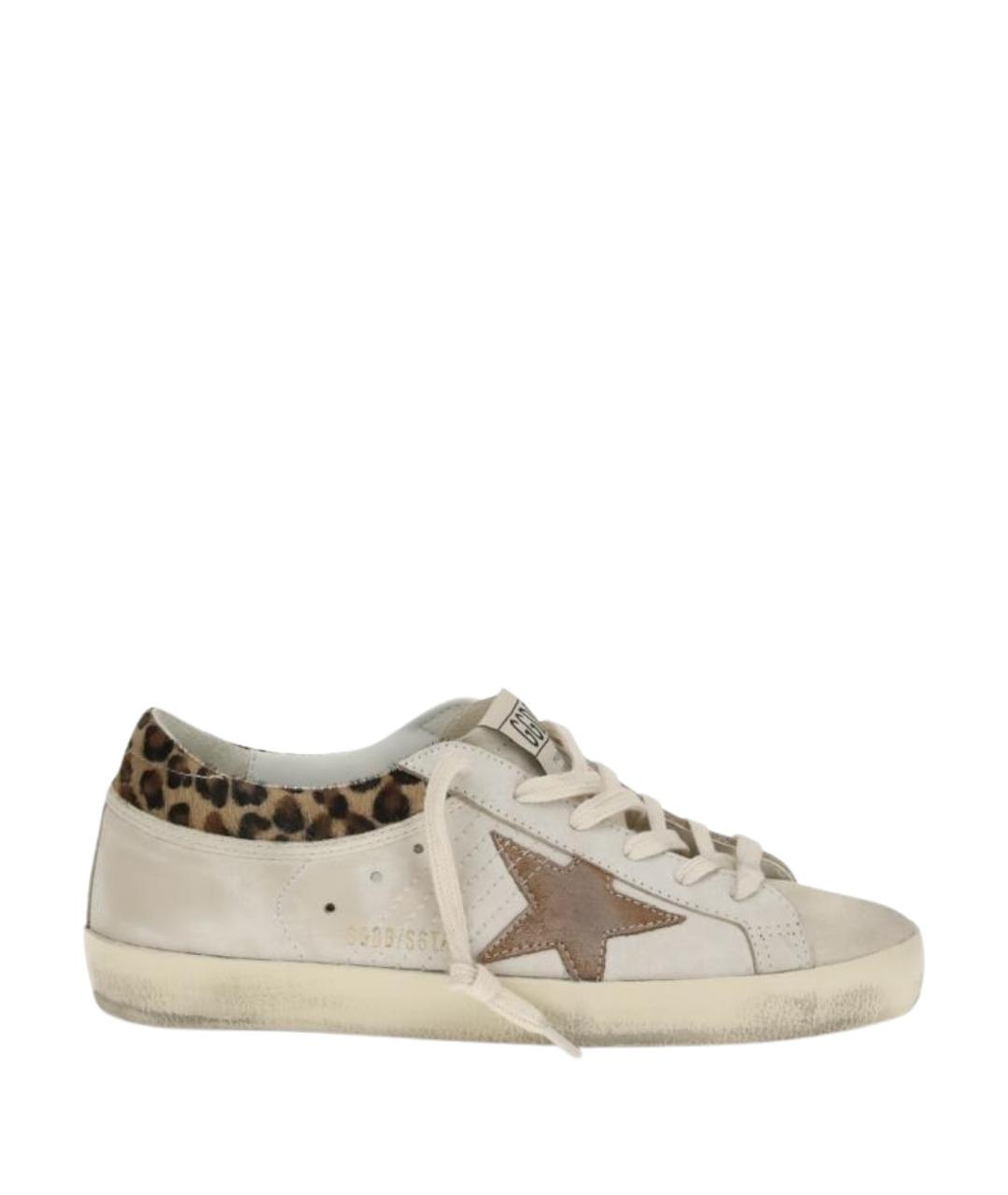 GOLDEN GOOSE DELUXE BRAND Мульти кожаные кеды, фото 1