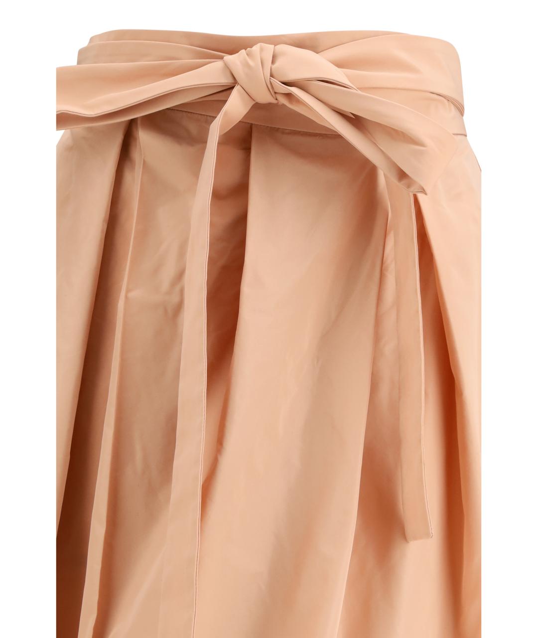 PINKO Бежевая полиэстеровая юбка макси, фото 3