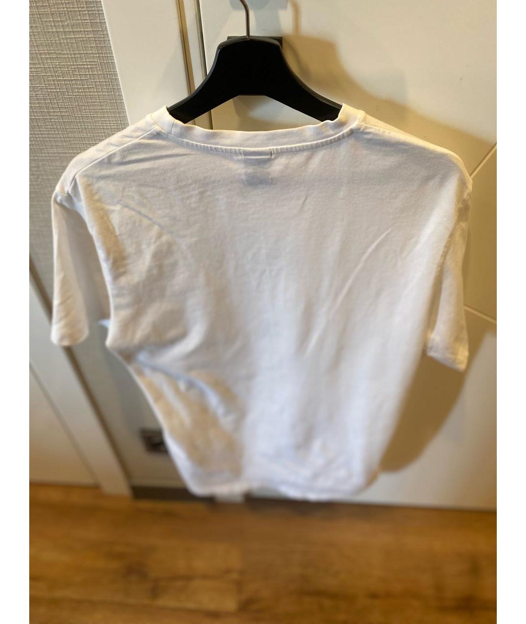 BOGNER Белая хлопко-эластановая футболка, фото 2