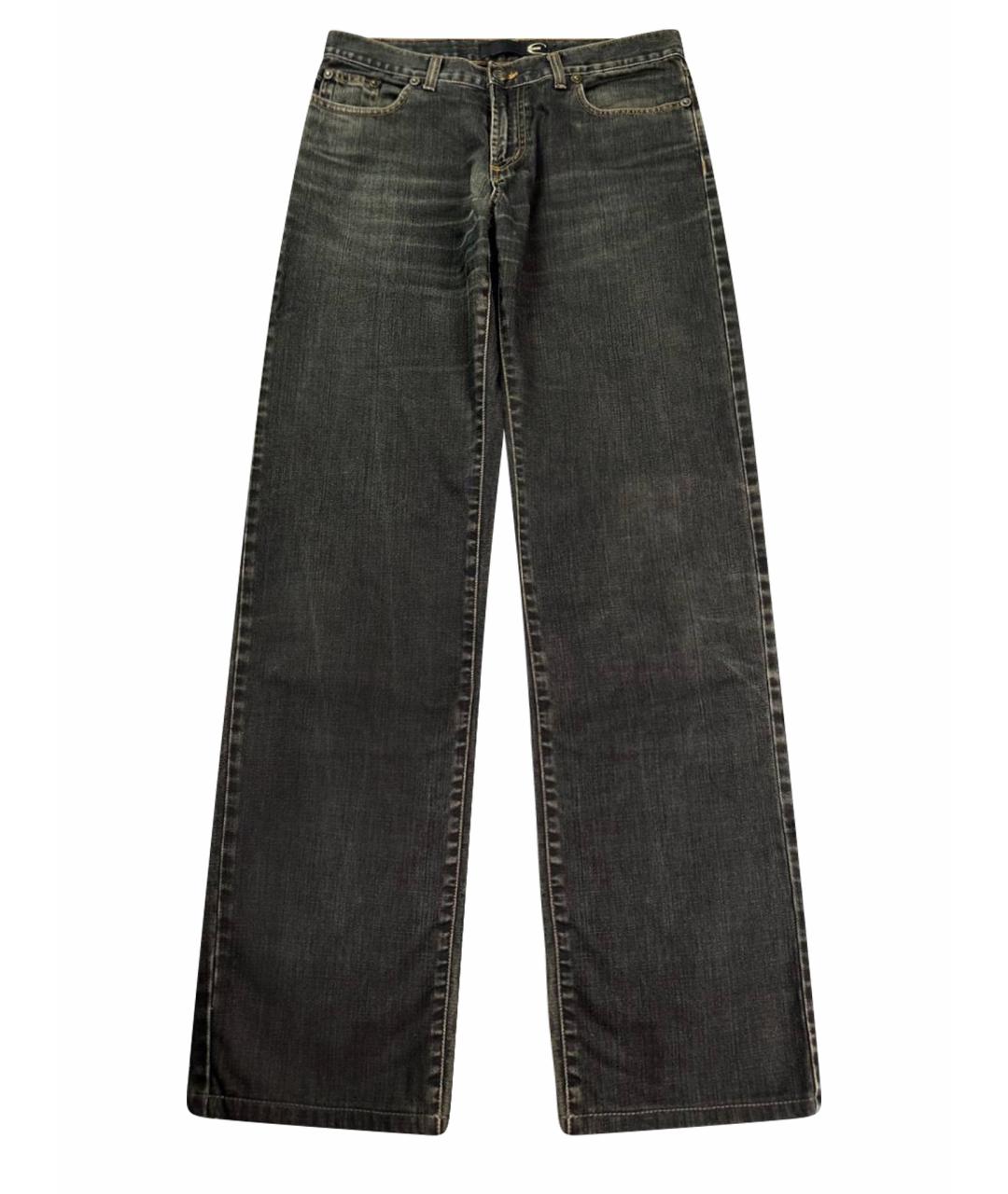 JUST CAVALLI Черные хлопковые джинсы, фото 1