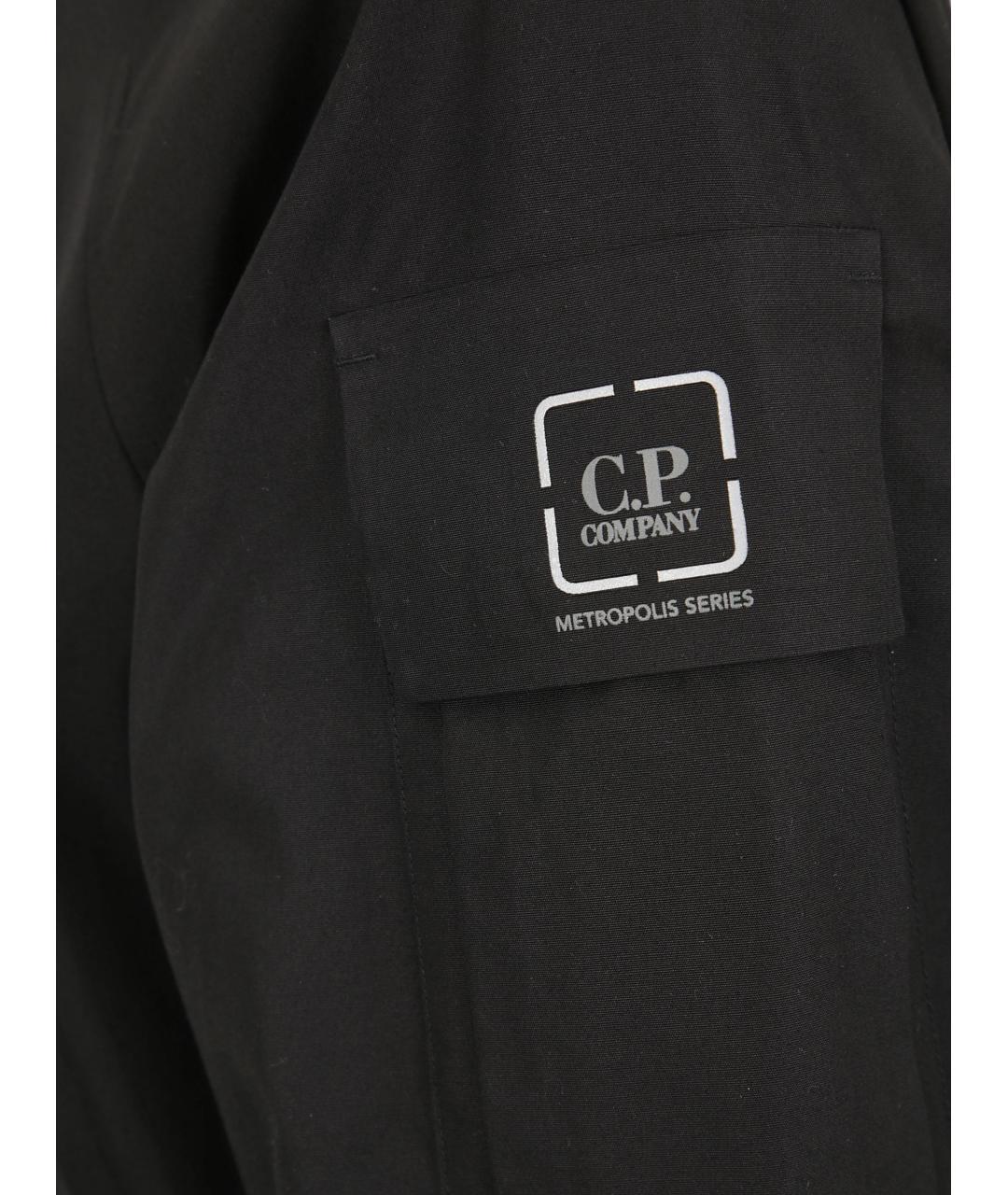 CP COMPANY Черная куртка, фото 3