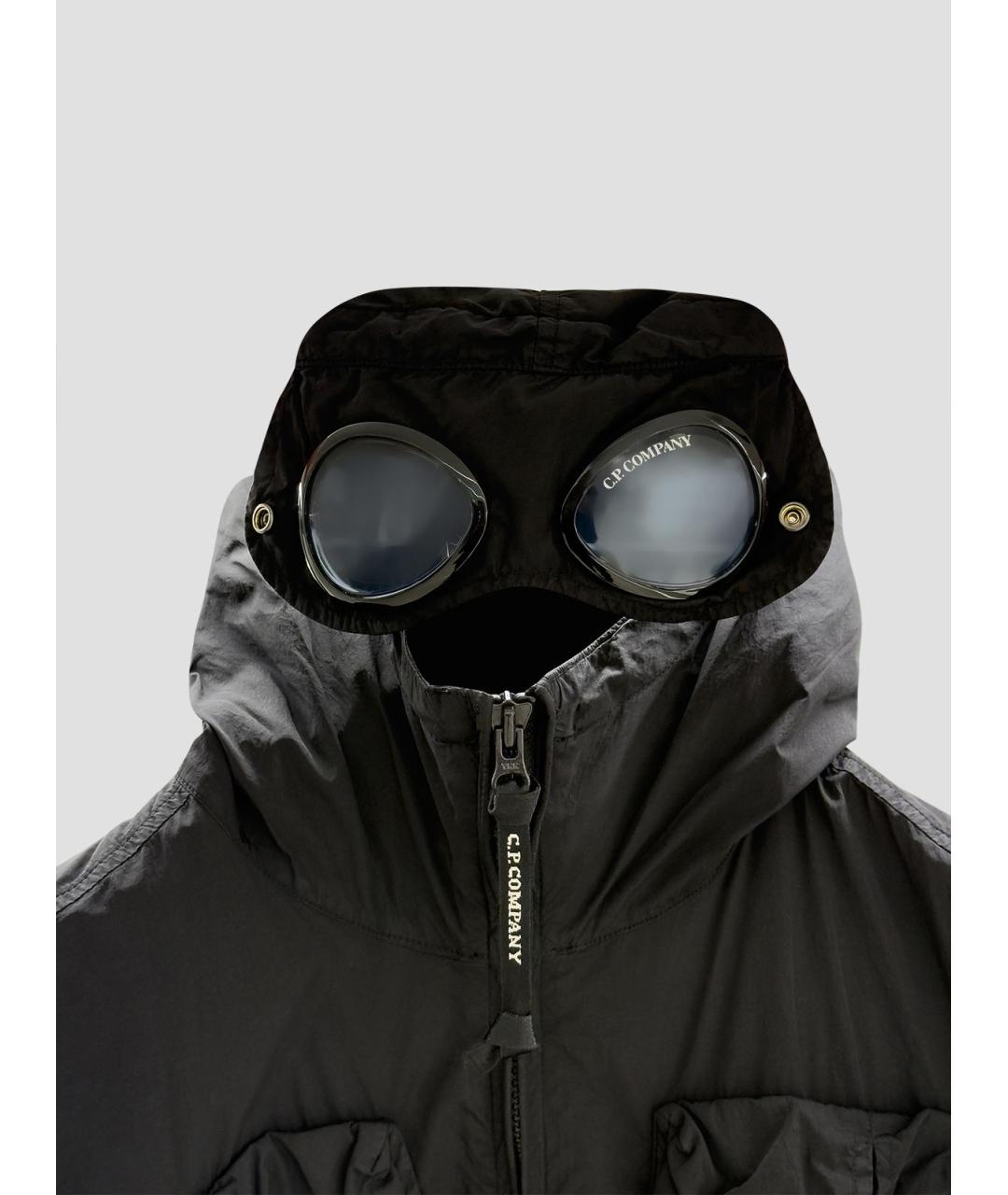 CP COMPANY Черная полиамидовая куртка, фото 3