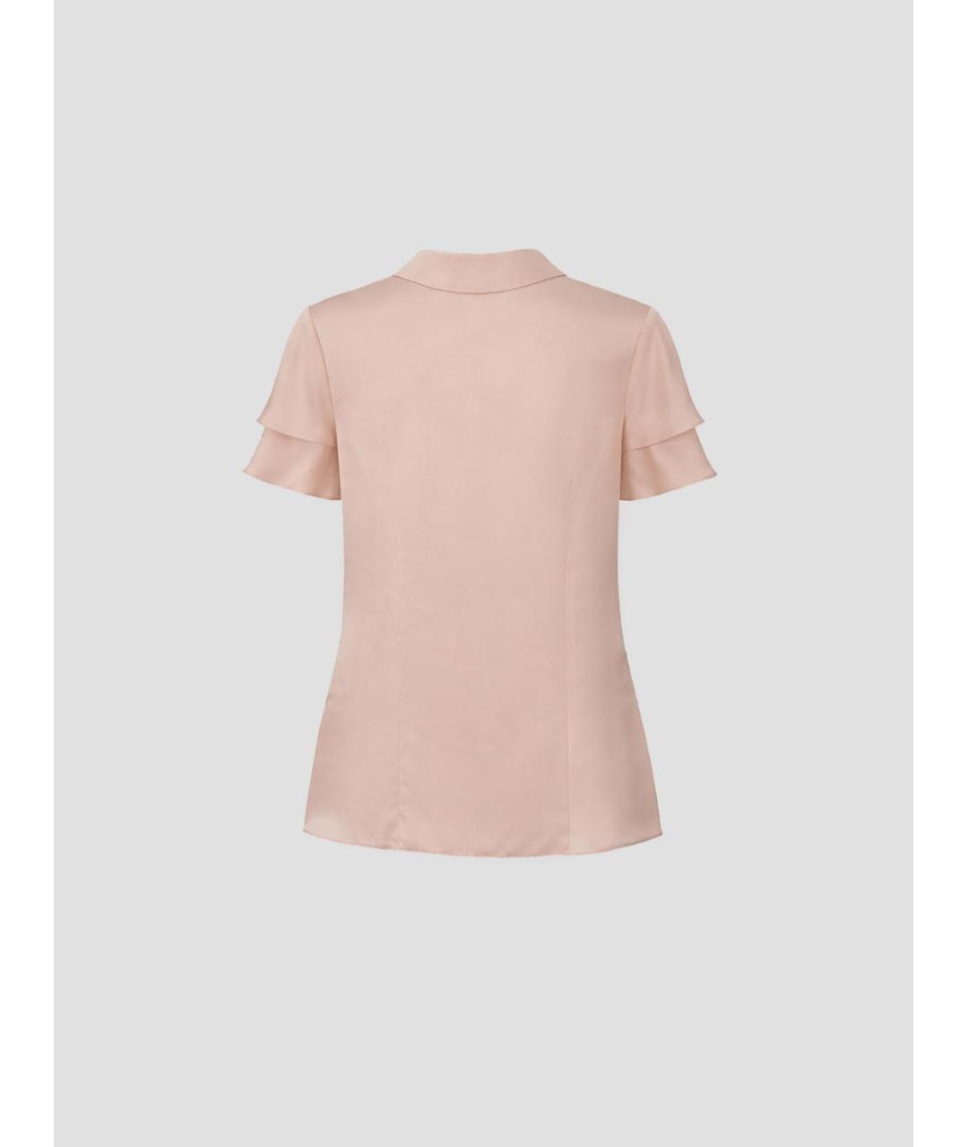 SIMONE ROCHA Розовая шелковая блузы, фото 2