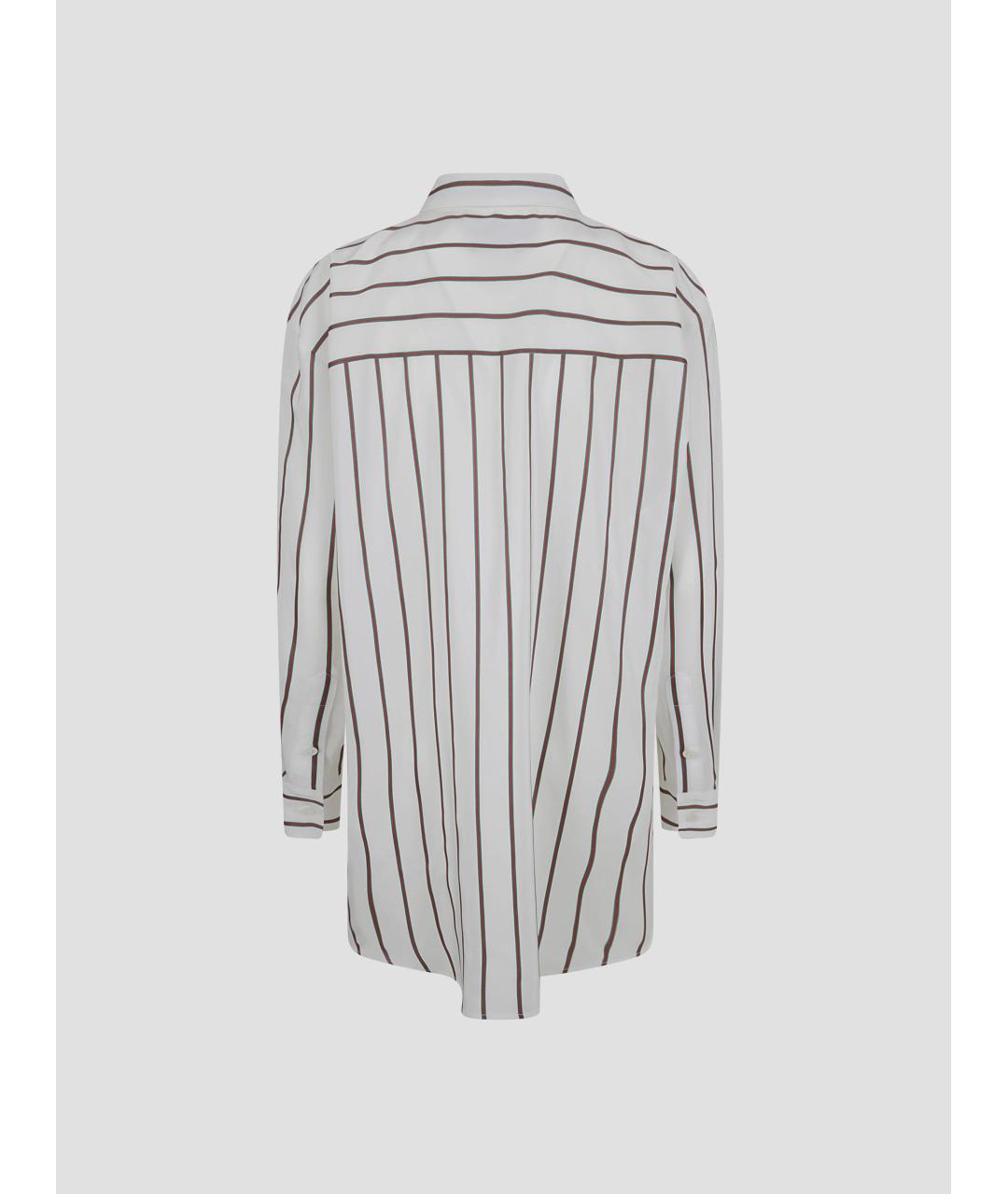 GUCCI Белая шелковая рубашка, фото 2