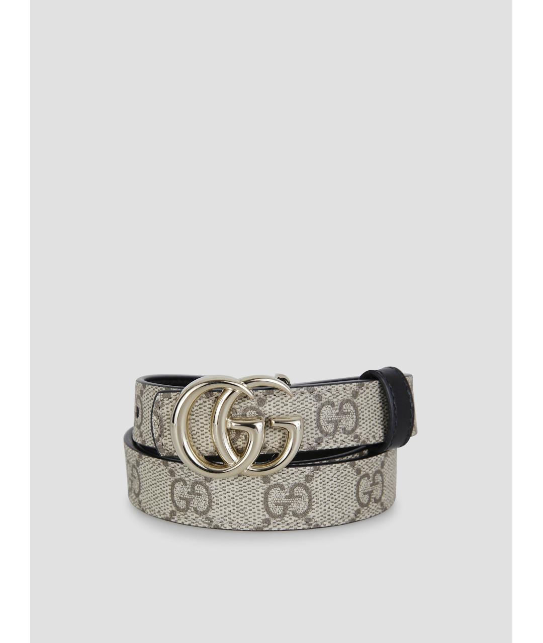 GUCCI Бежевый ремень, фото 3