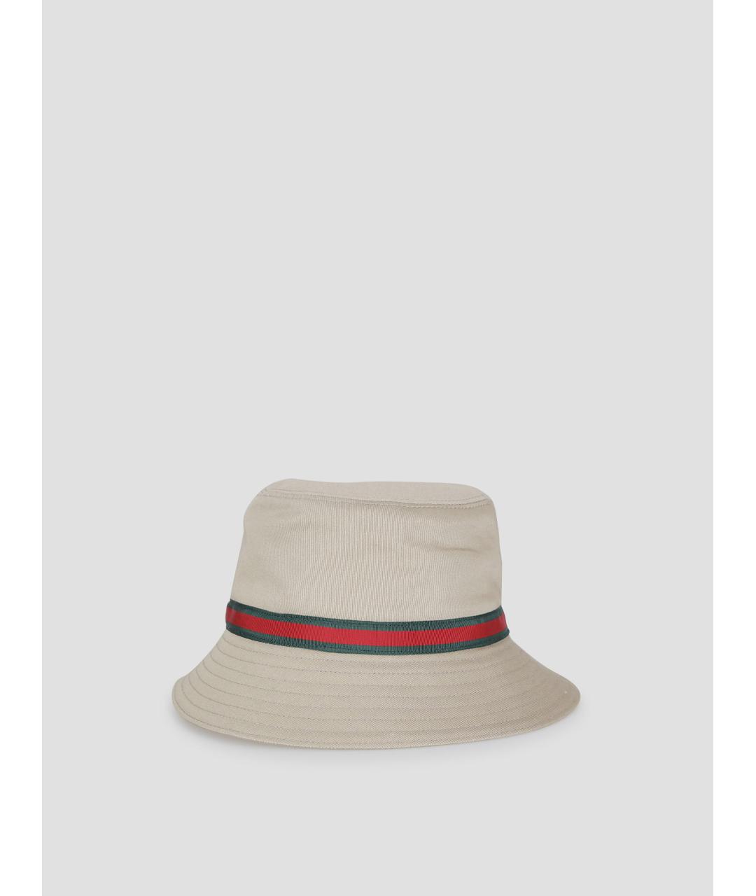 GUCCI Бежевая панама, фото 3