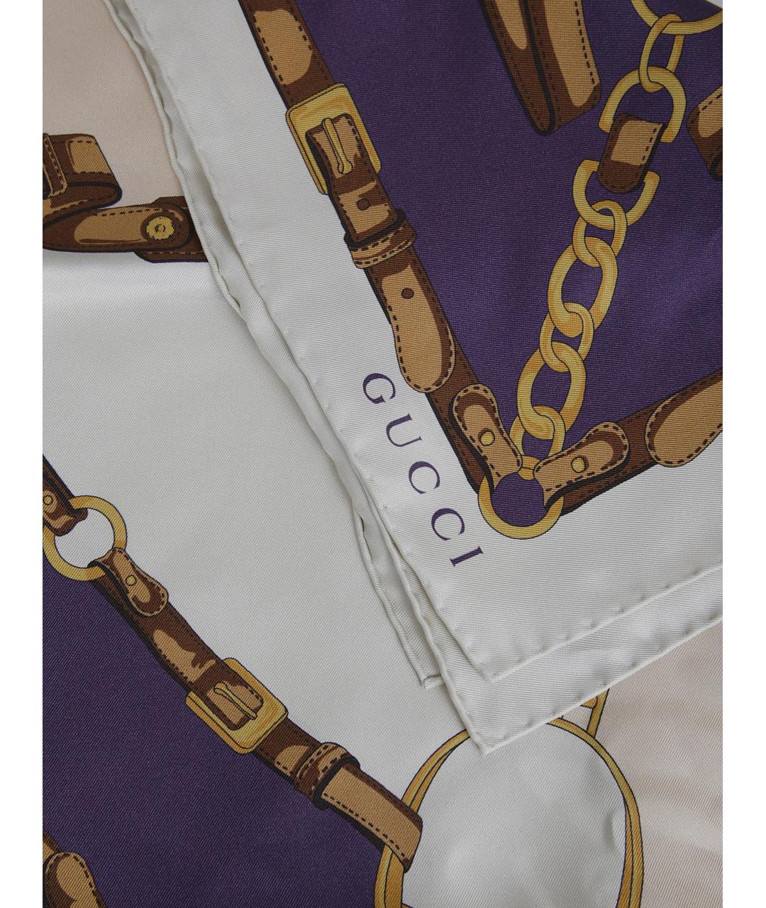 GUCCI Мульти шелковый платок, фото 3