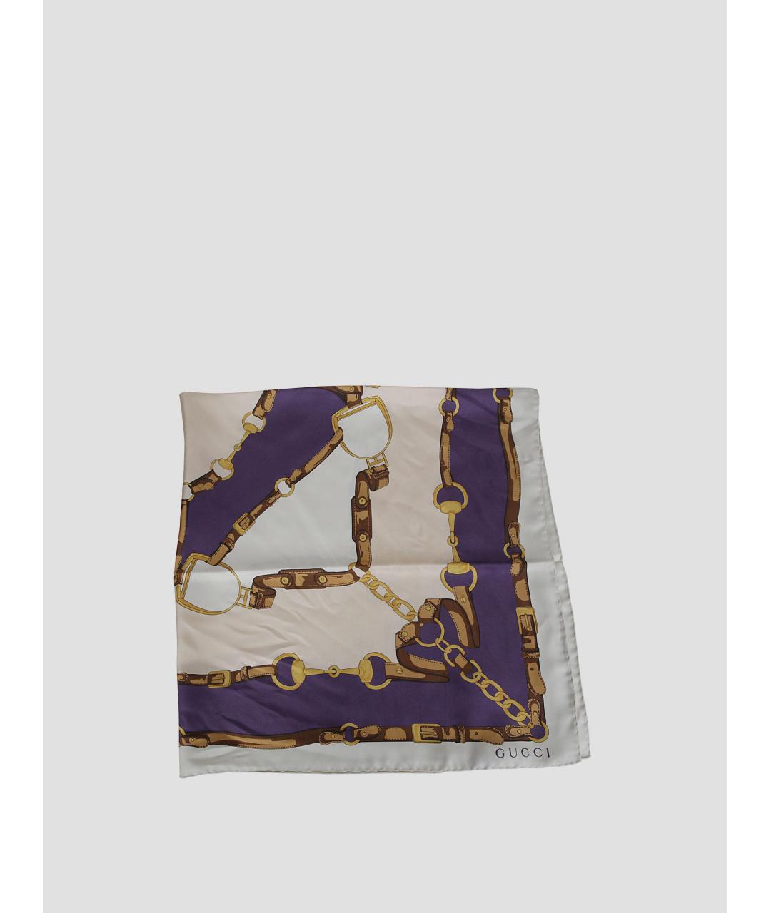GUCCI Мульти шелковый платок, фото 2