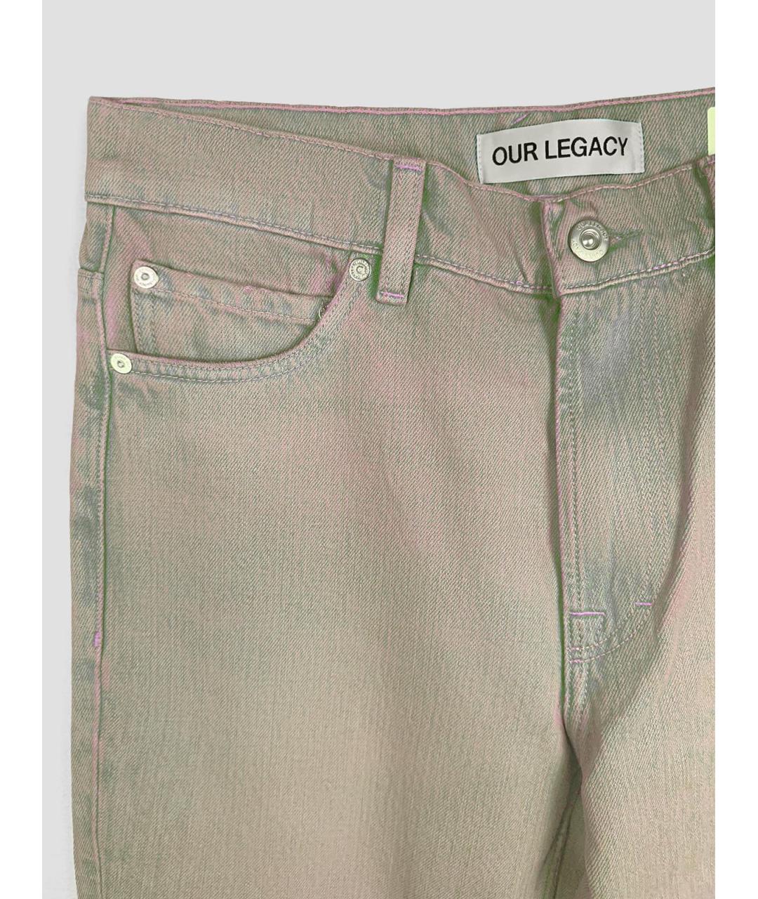 OUR LEGACY Хлопковые прямые джинсы, фото 3