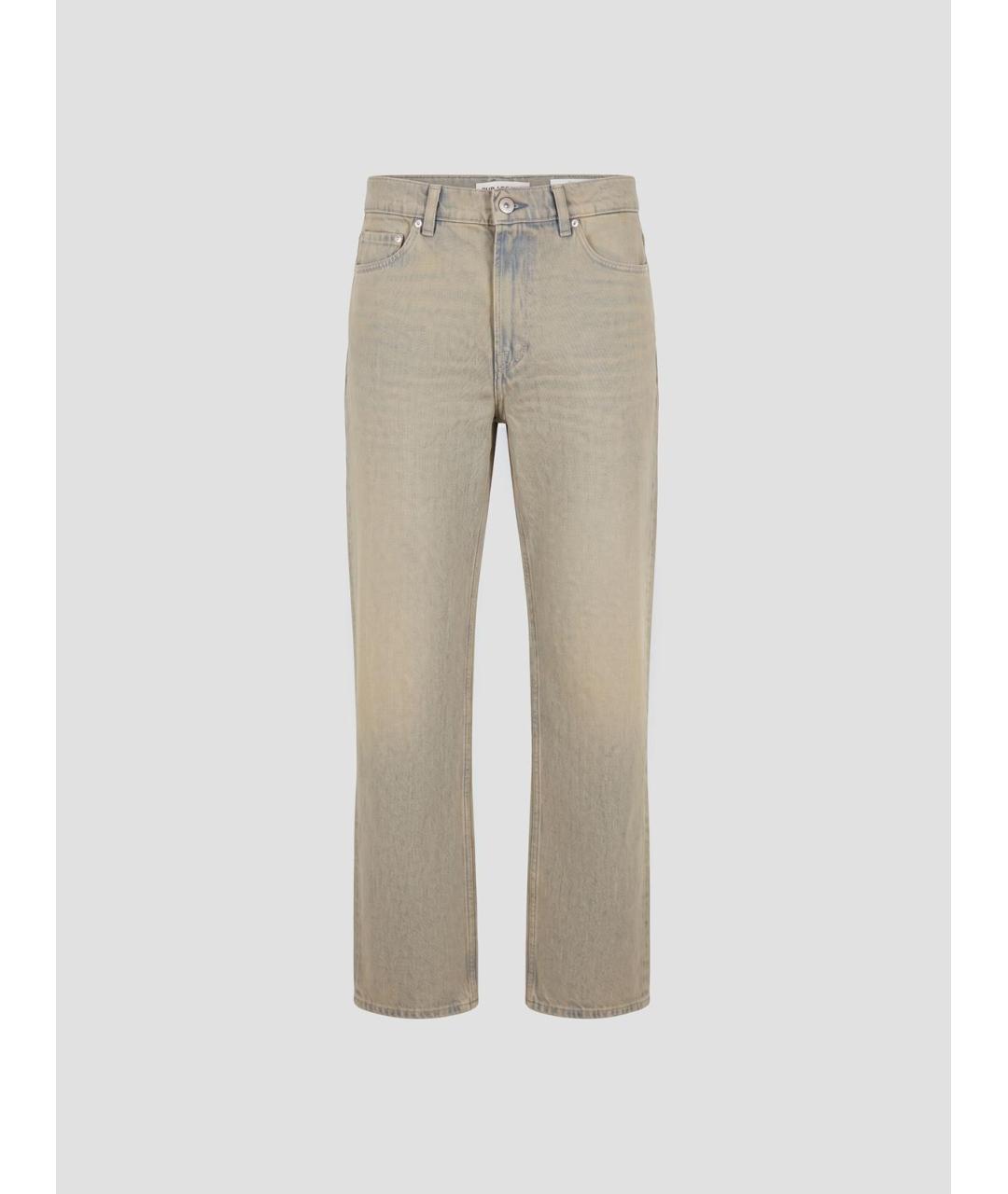 OUR LEGACY Хлопковые прямые джинсы, фото 4