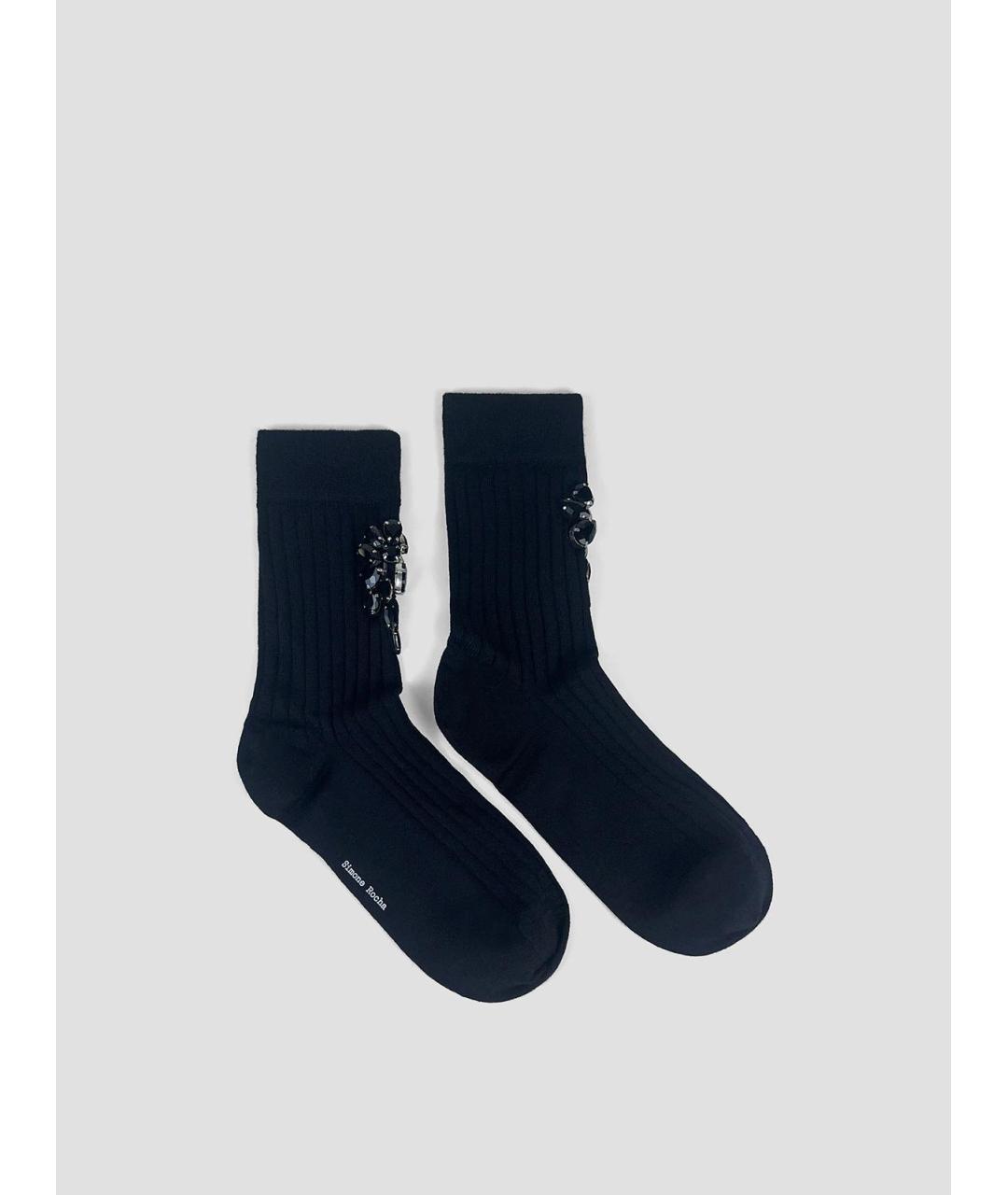 SIMONE ROCHA Черные носки, чулки и колготы, фото 3