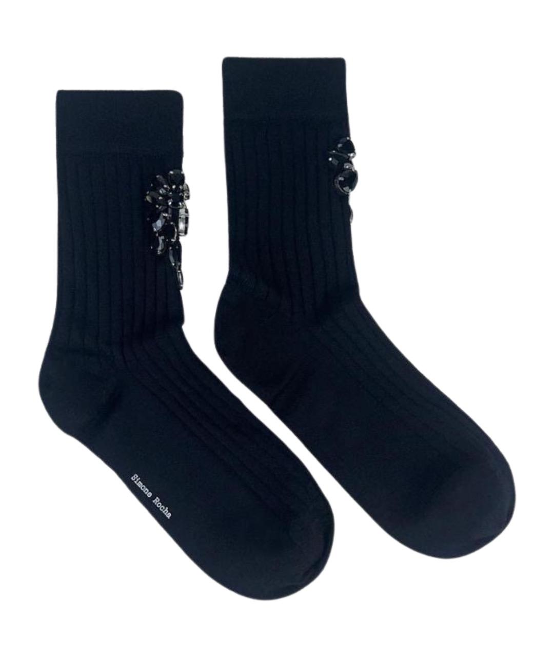 SIMONE ROCHA Черные носки, чулки и колготы, фото 1