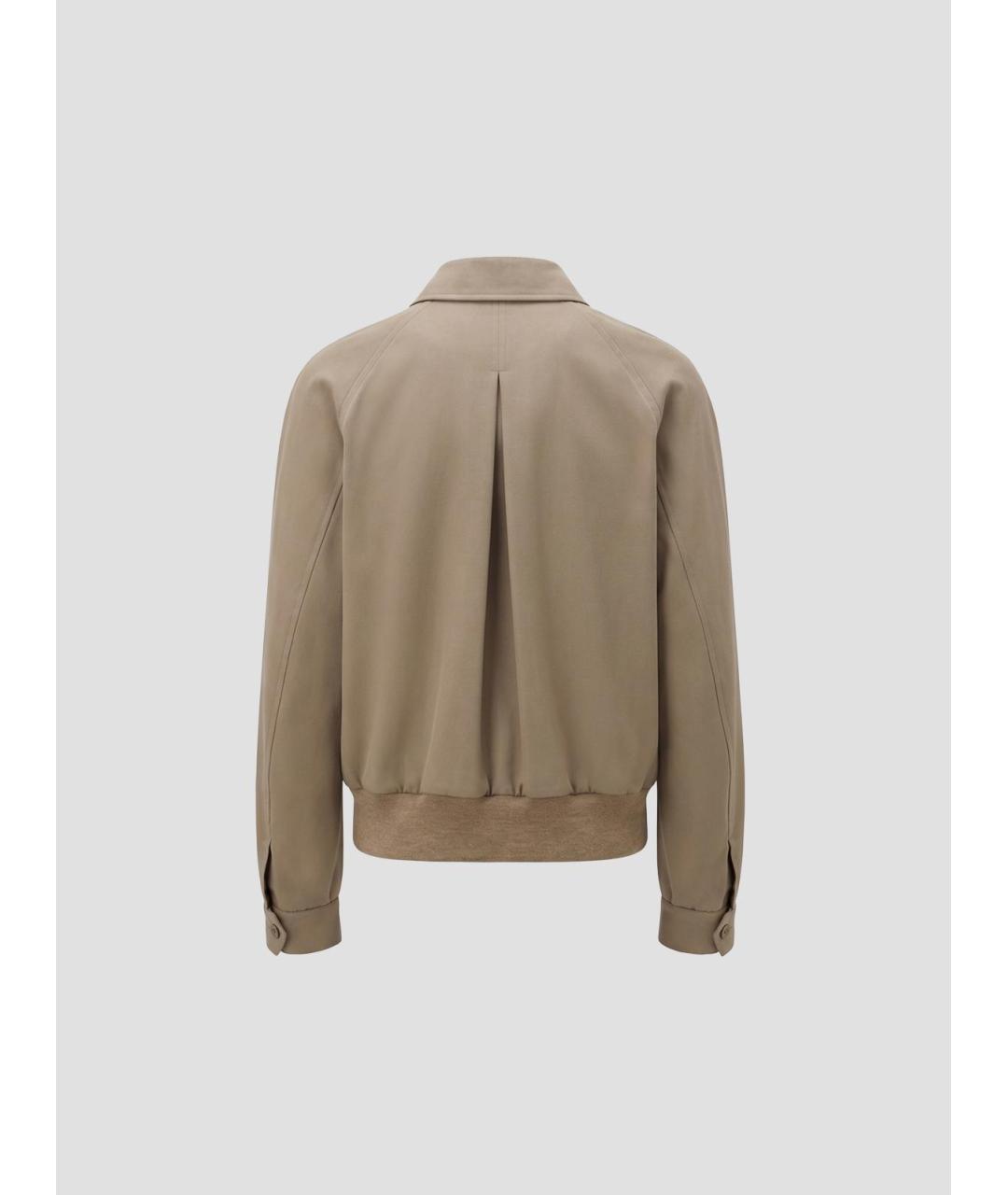 MAISON MARGIELA Бежевая шерстяная куртка, фото 2