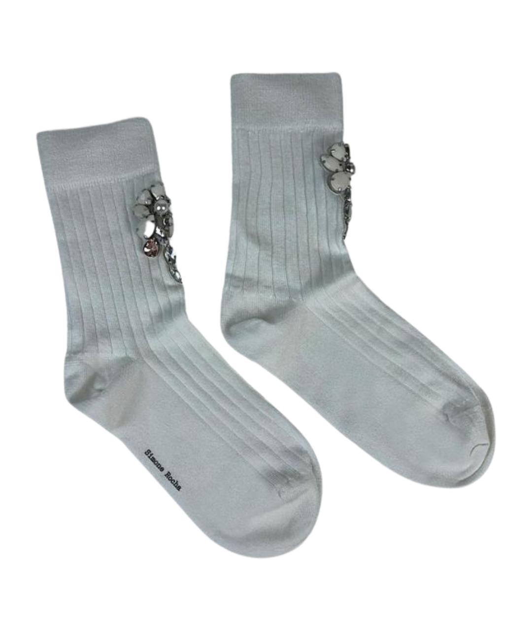 SIMONE ROCHA Серые носки, чулки и колготы, фото 1