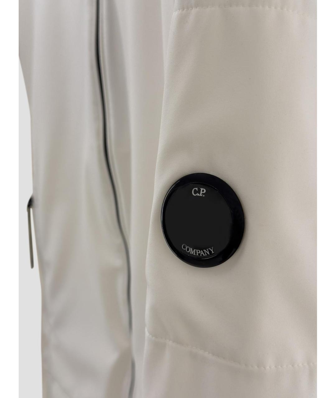 CP COMPANY Белая полиамидовая куртка, фото 3