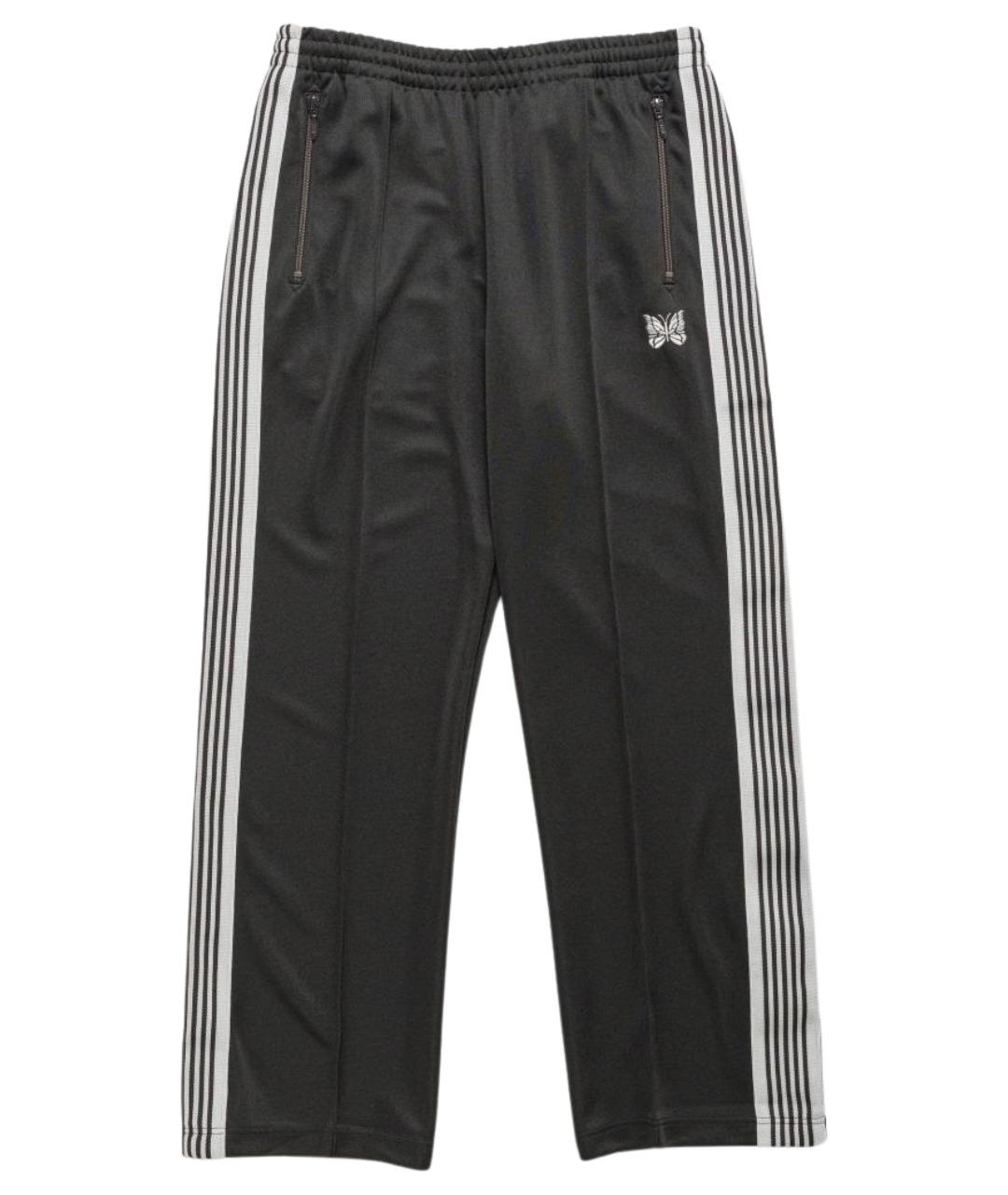 NEEDLES Антрацитовые полиэстеровые повседневные брюки, фото 1