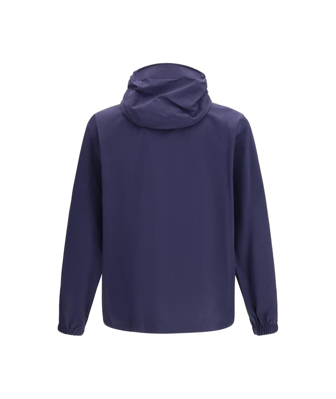 MONCLER GRENOBLE Синяя полиамидовая куртка, фото 2