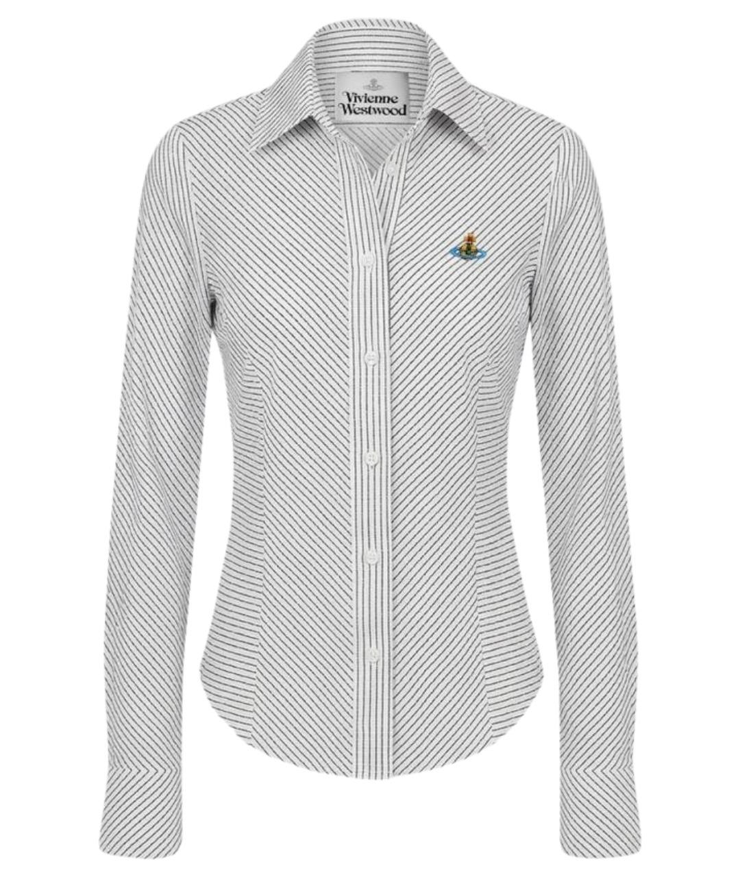 VIVIENNE WESTWOOD Синяя хлопковая рубашка, фото 1