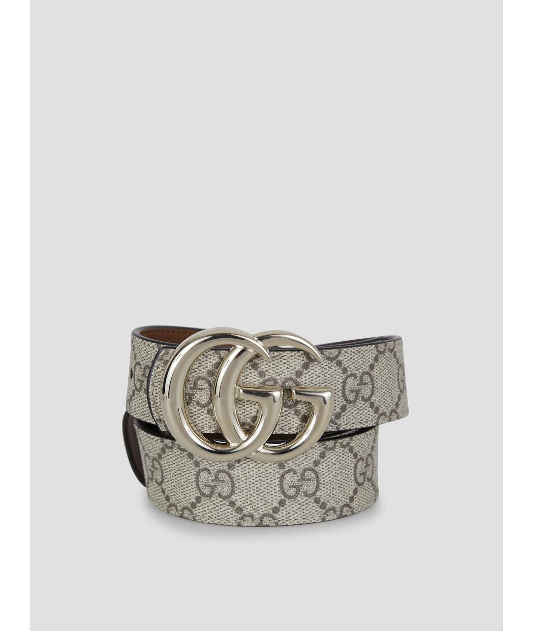 GUCCI Бежевый ремень, фото 4