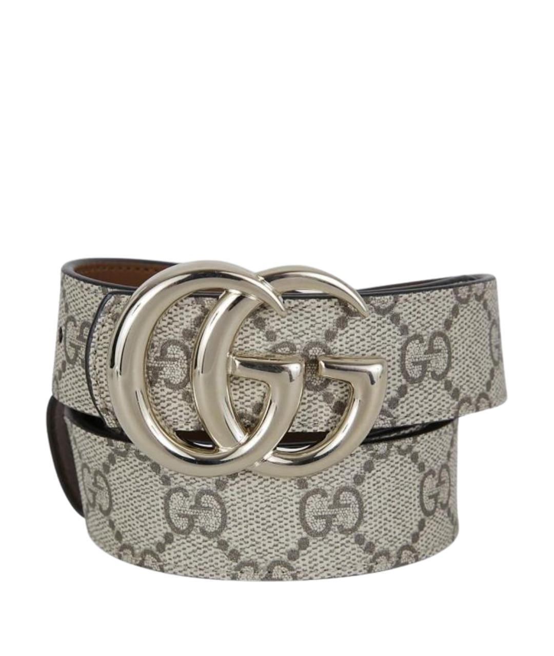 GUCCI Бежевый ремень, фото 1