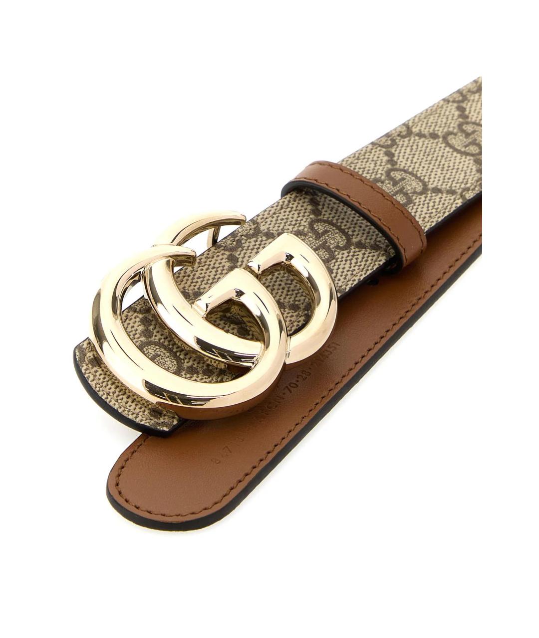 GUCCI Бежевый ремень, фото 3