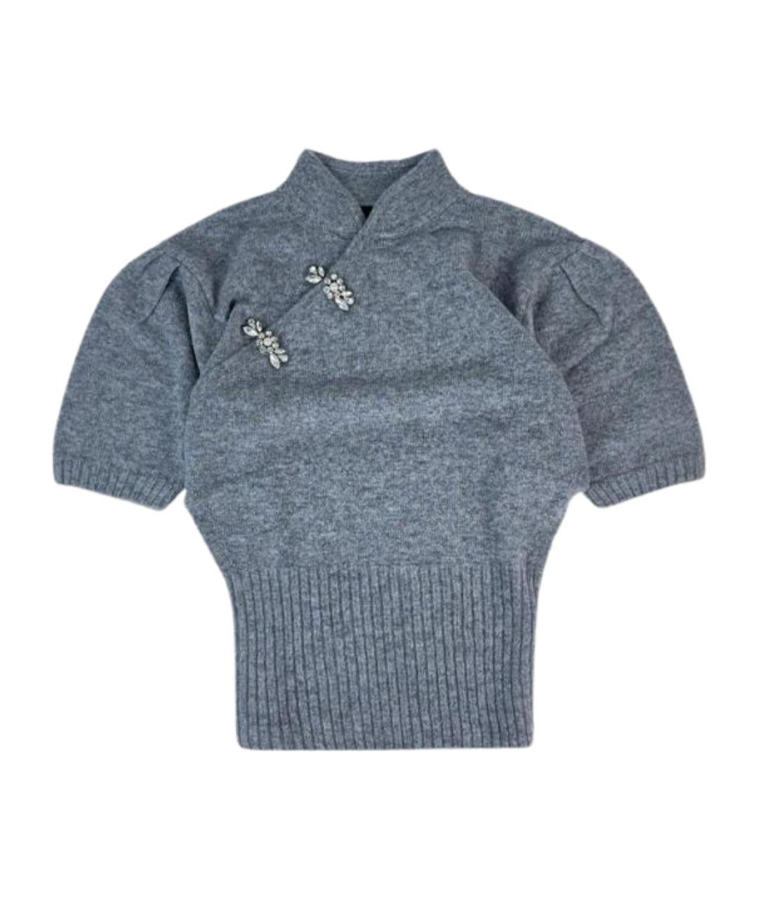 SIMONE ROCHA Серый кашемировый джемпер / свитер, фото 1