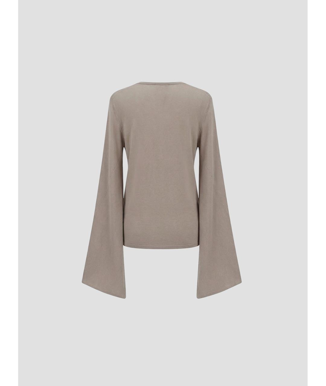 PALOMA WOOL Бежевый шерстяной джемпер / свитер, фото 2