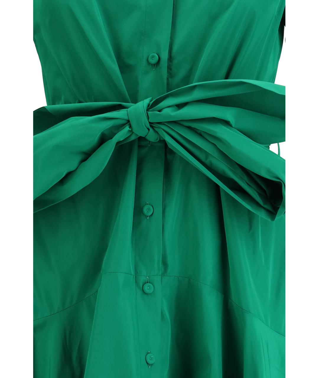 P.A.R.O.S.H. Зеленые полиэстеровое повседневное платье, фото 3