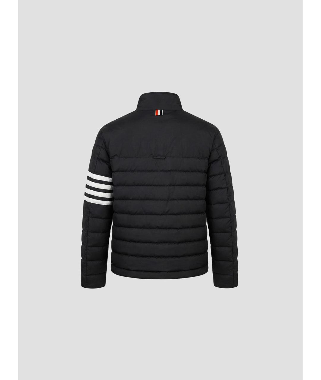 THOM BROWNE Черная полиэстеровая куртка, фото 2