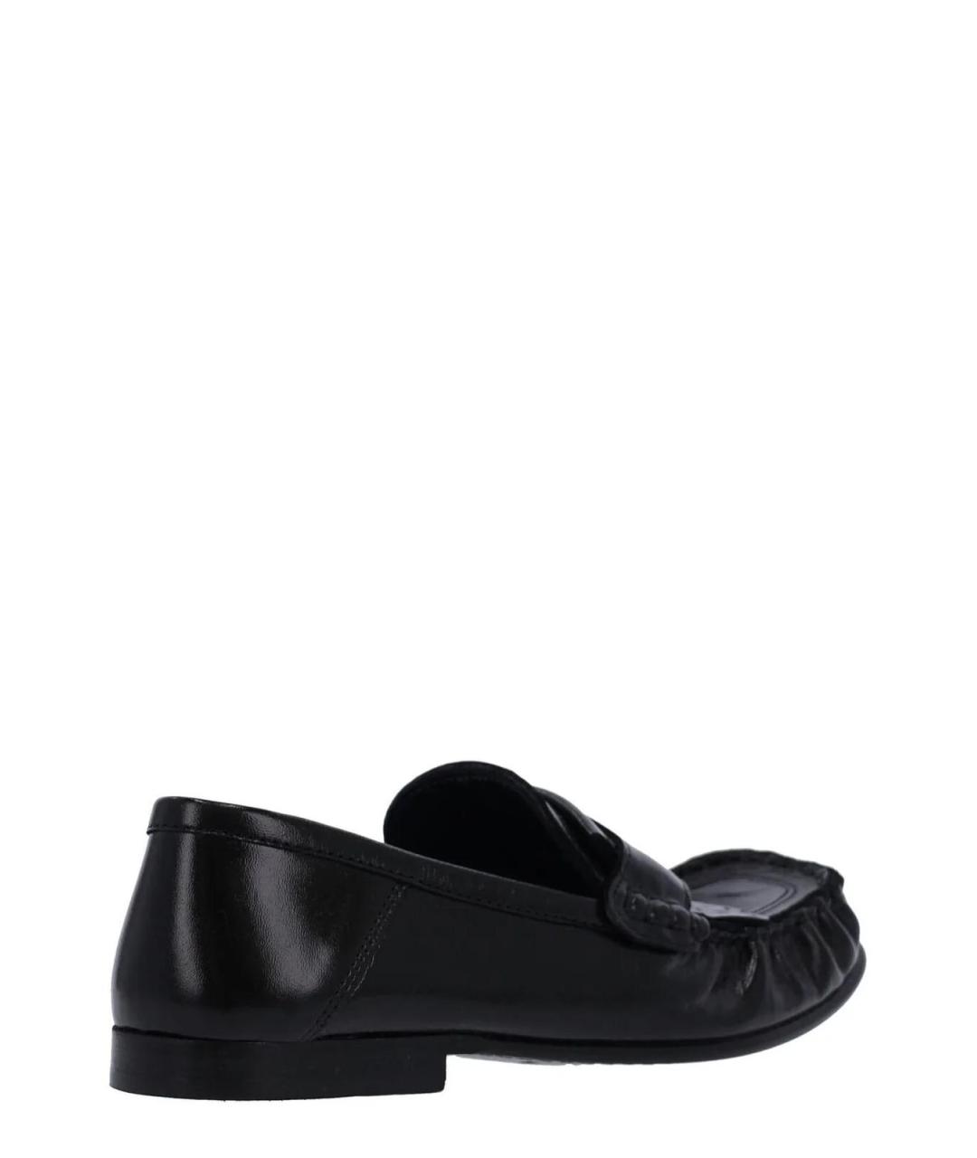 MARNI Черные кожаные лоферы, фото 2