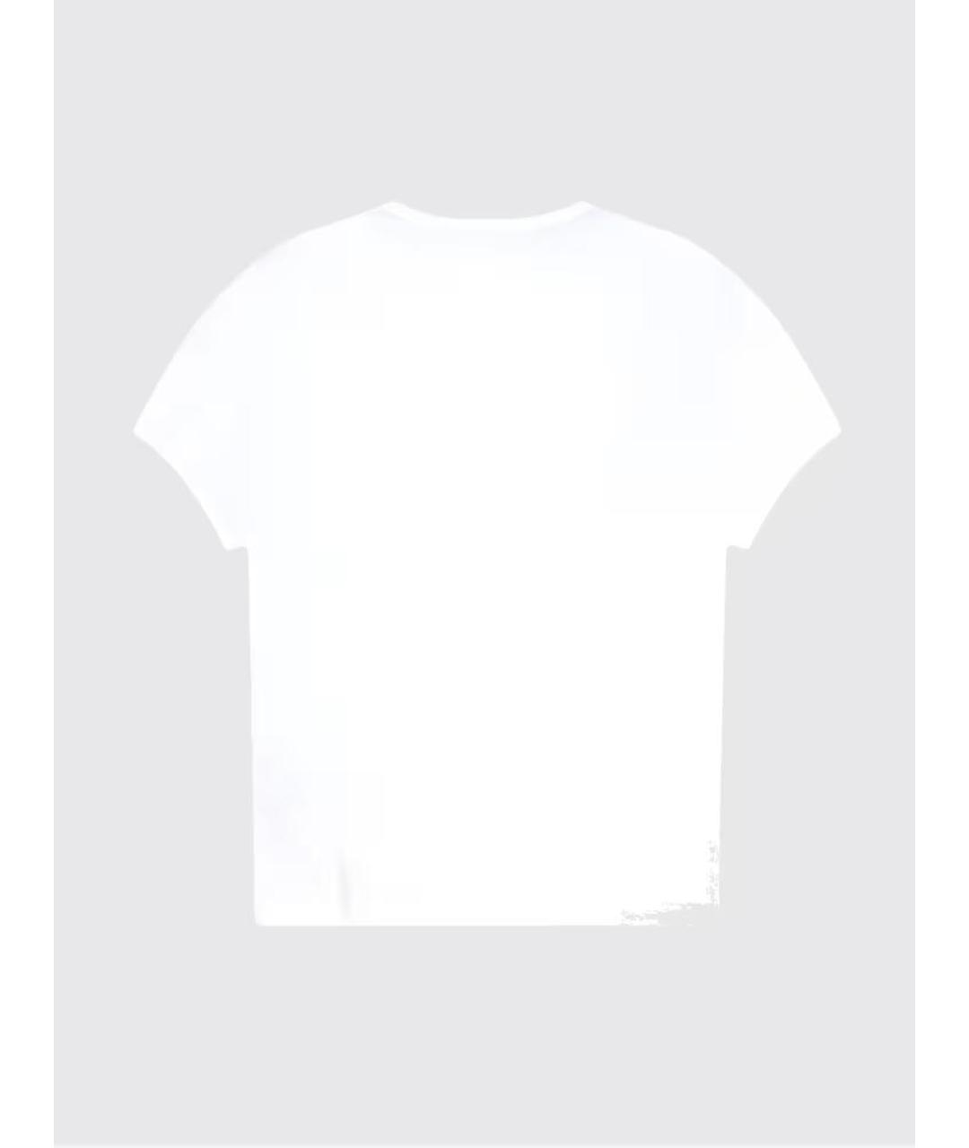 MM6 MAISON MARGIELA Белая хлопковая футболка, фото 2