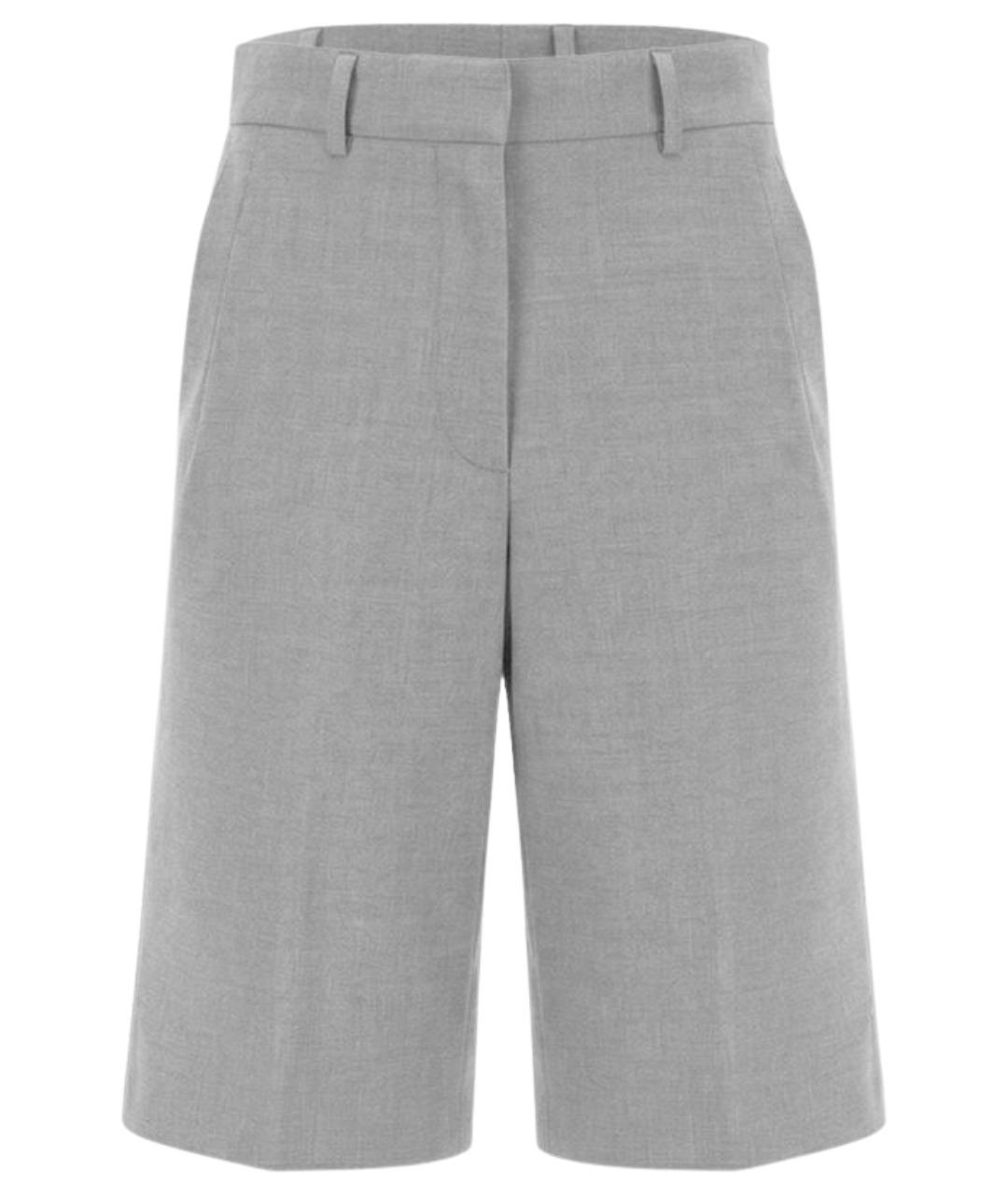 MM6 MAISON MARGIELA Серые полиэстеровые шорты, фото 1