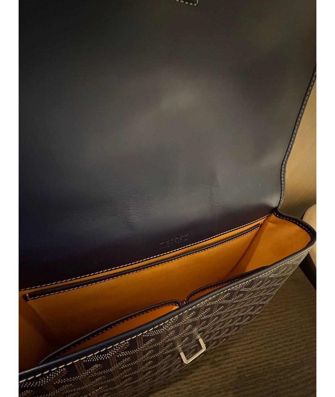 GOYARD Темно-синяя сумка на плечо, фото 4