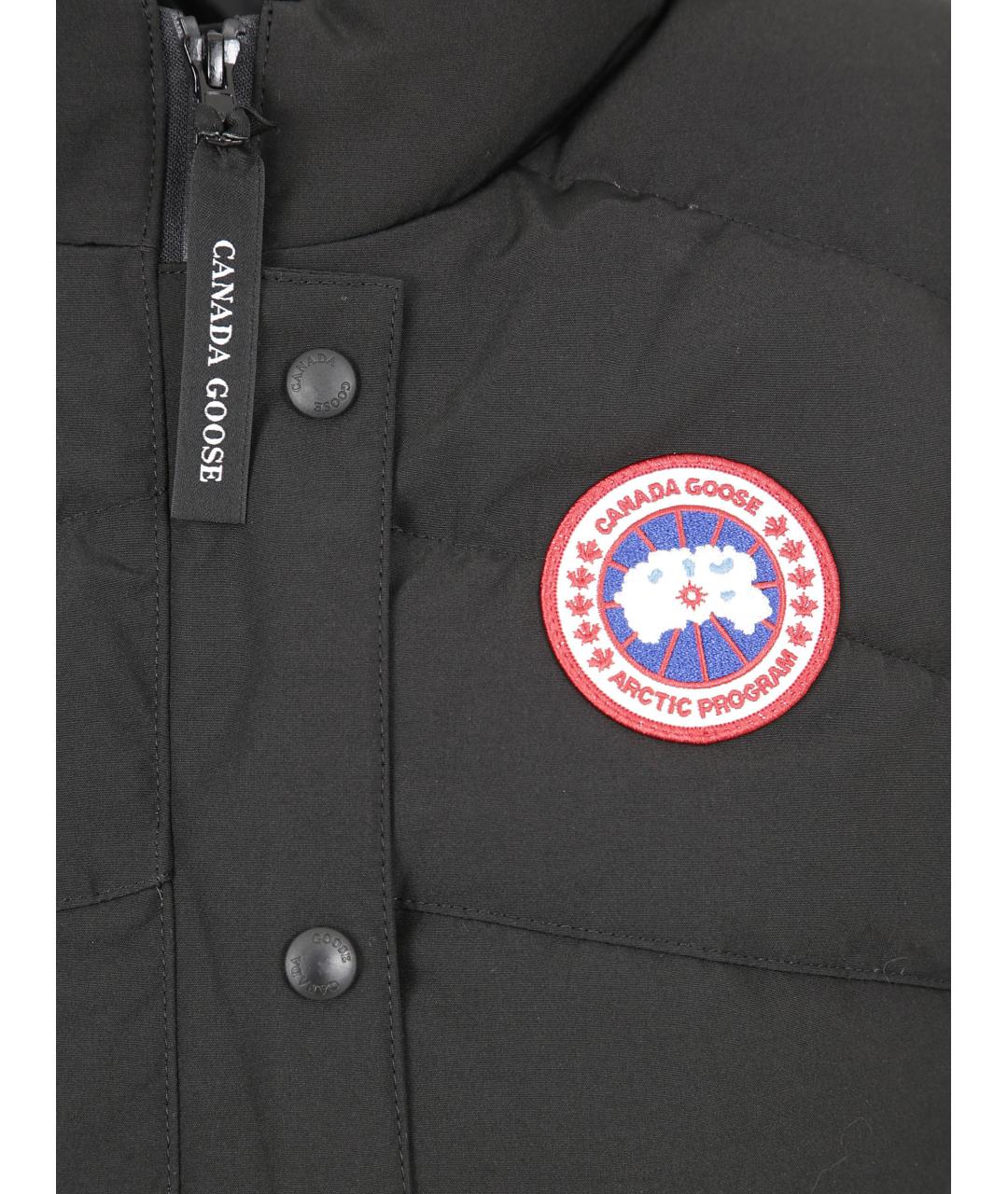CANADA GOOSE Черный жилет, фото 3