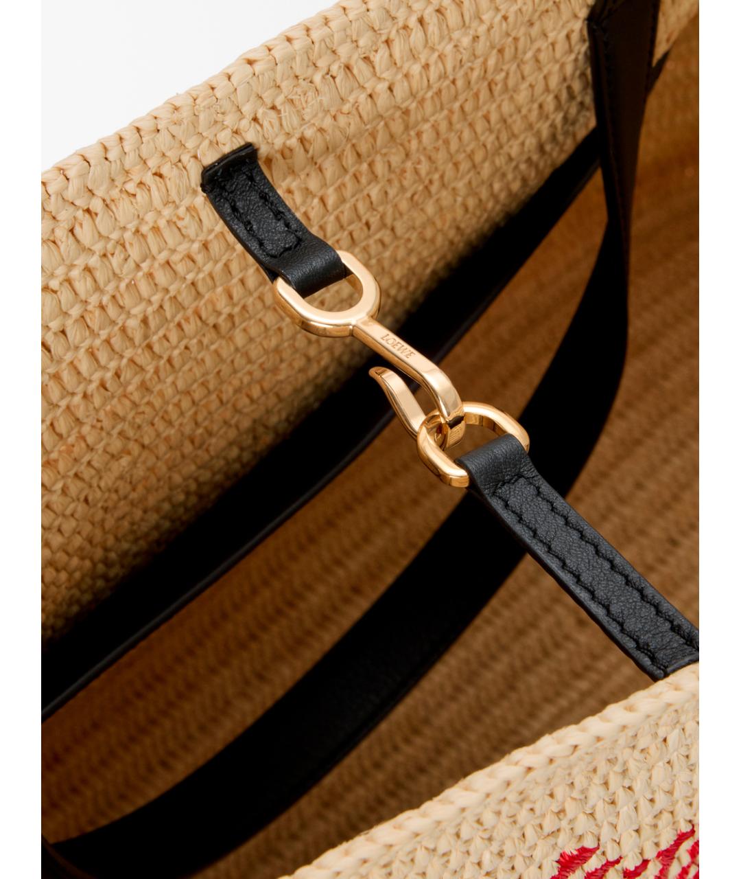 LOEWE Мульти пелетеная сумка тоут, фото 5