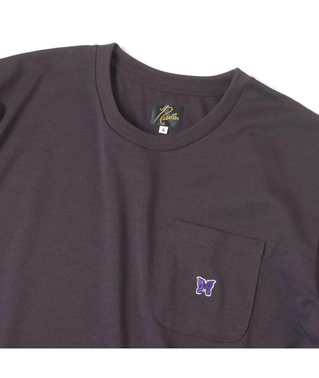 NEEDLES Фиолетовая футболка, фото 2