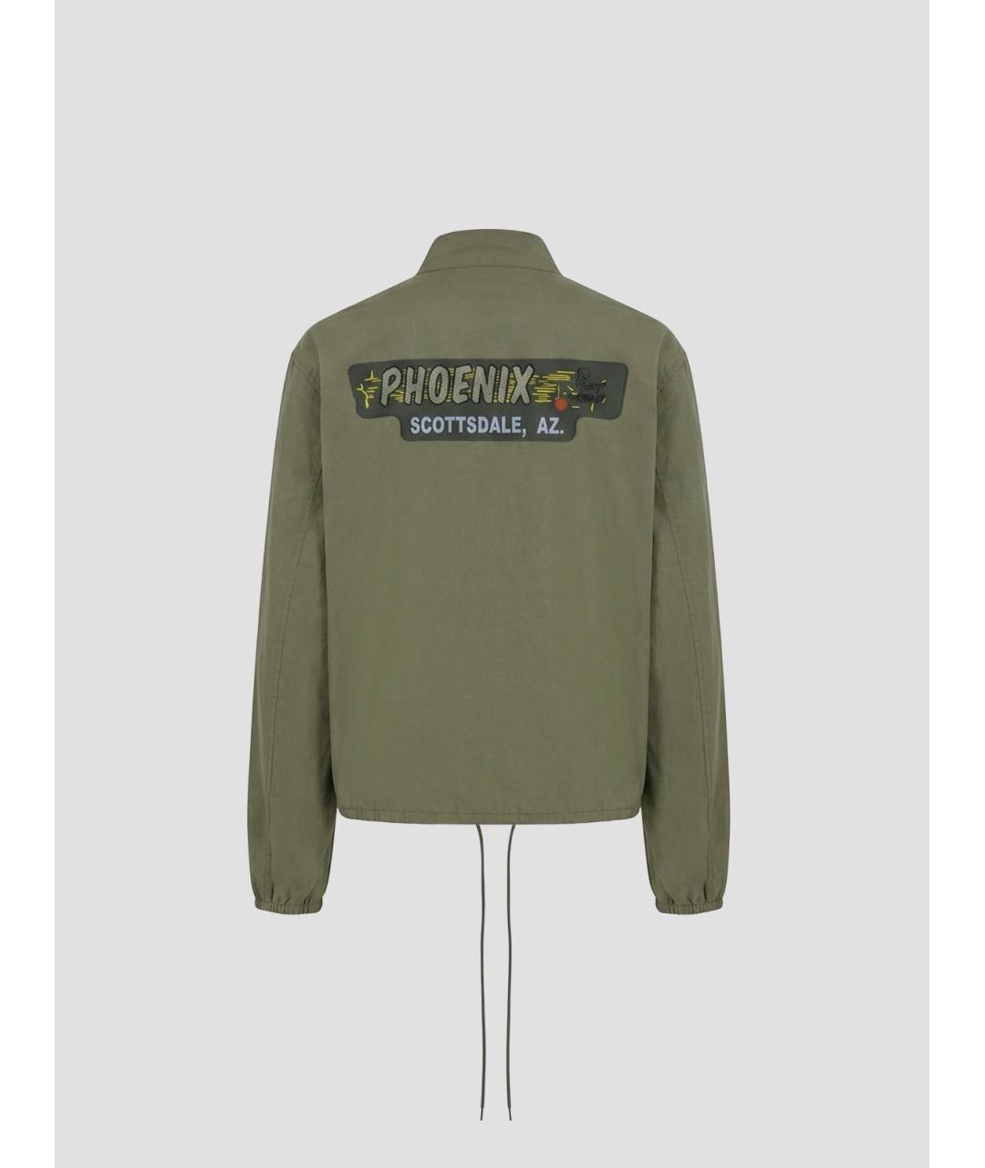 MAISON MARGIELA Хаки хлопковая куртка, фото 2