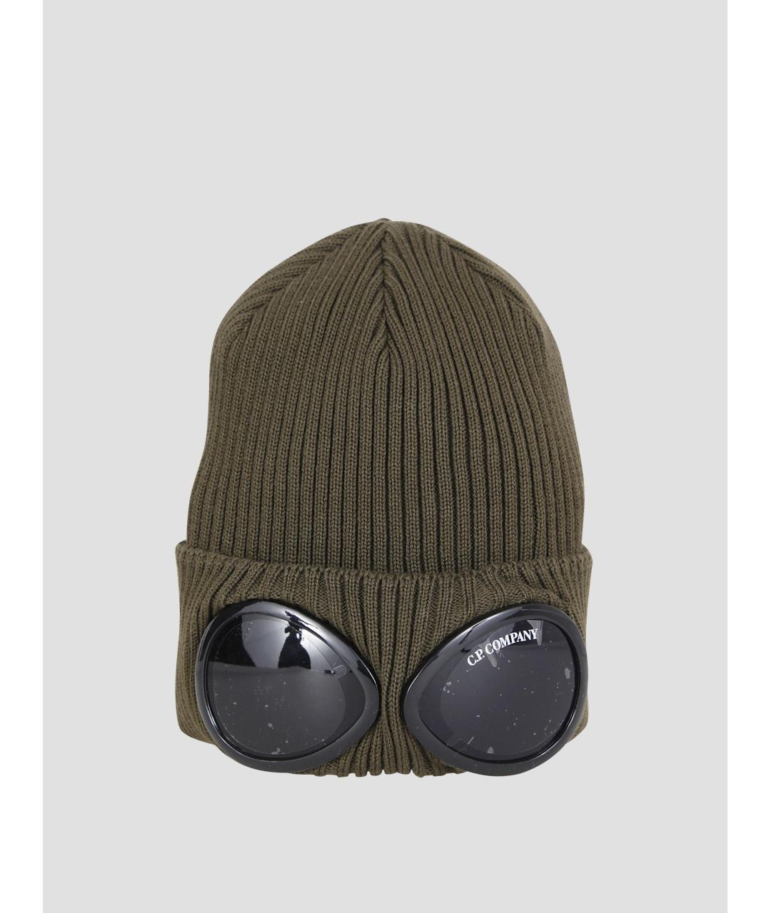 CP COMPANY Зеленая хлопковая шапка, фото 4